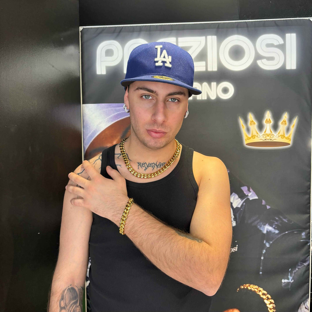 Bracciale Cubano Oro - Preziosi Milano