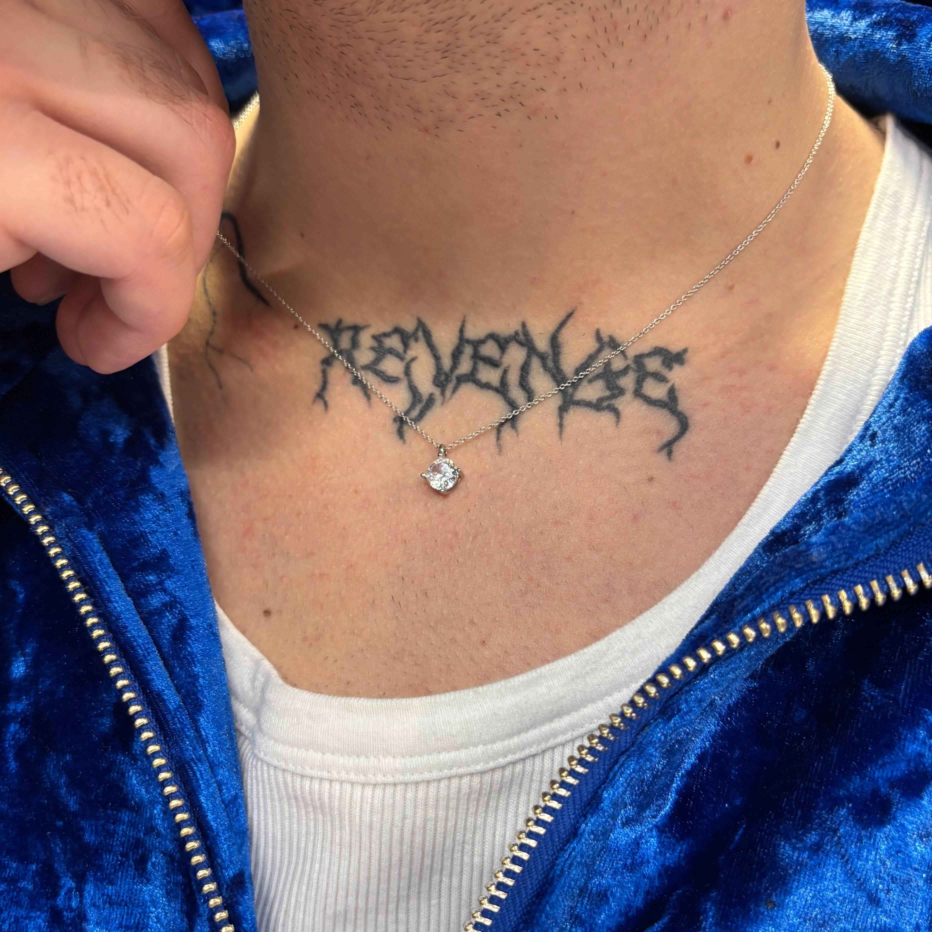 Collana Punto Luce Moissanite VVS1 Argento 925 - Preziosi Milano