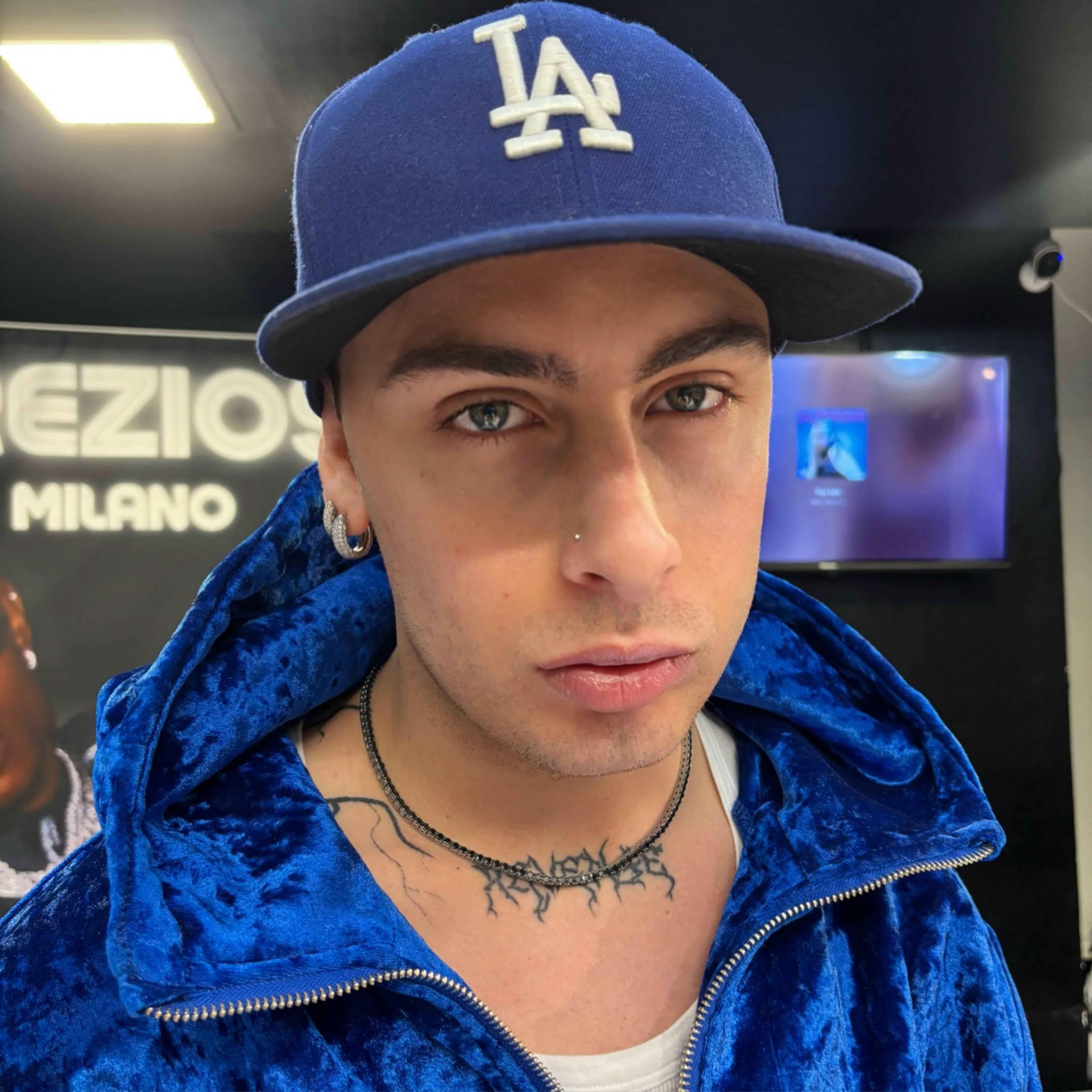 Collana Tennis Nera Luxury - Preziosi Milano