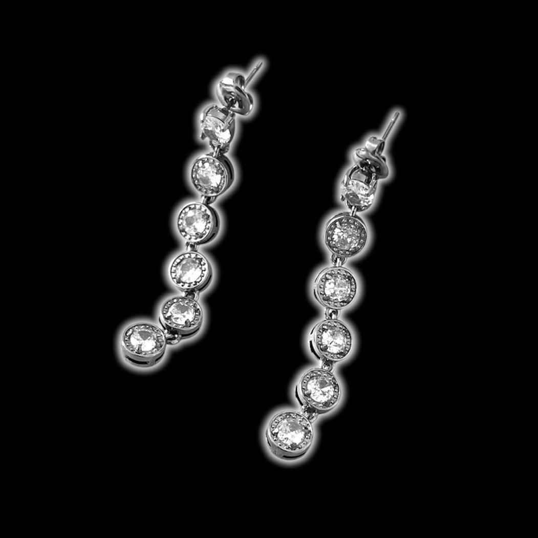 Orecchini Cristal Pendenti - Preziosi Milano