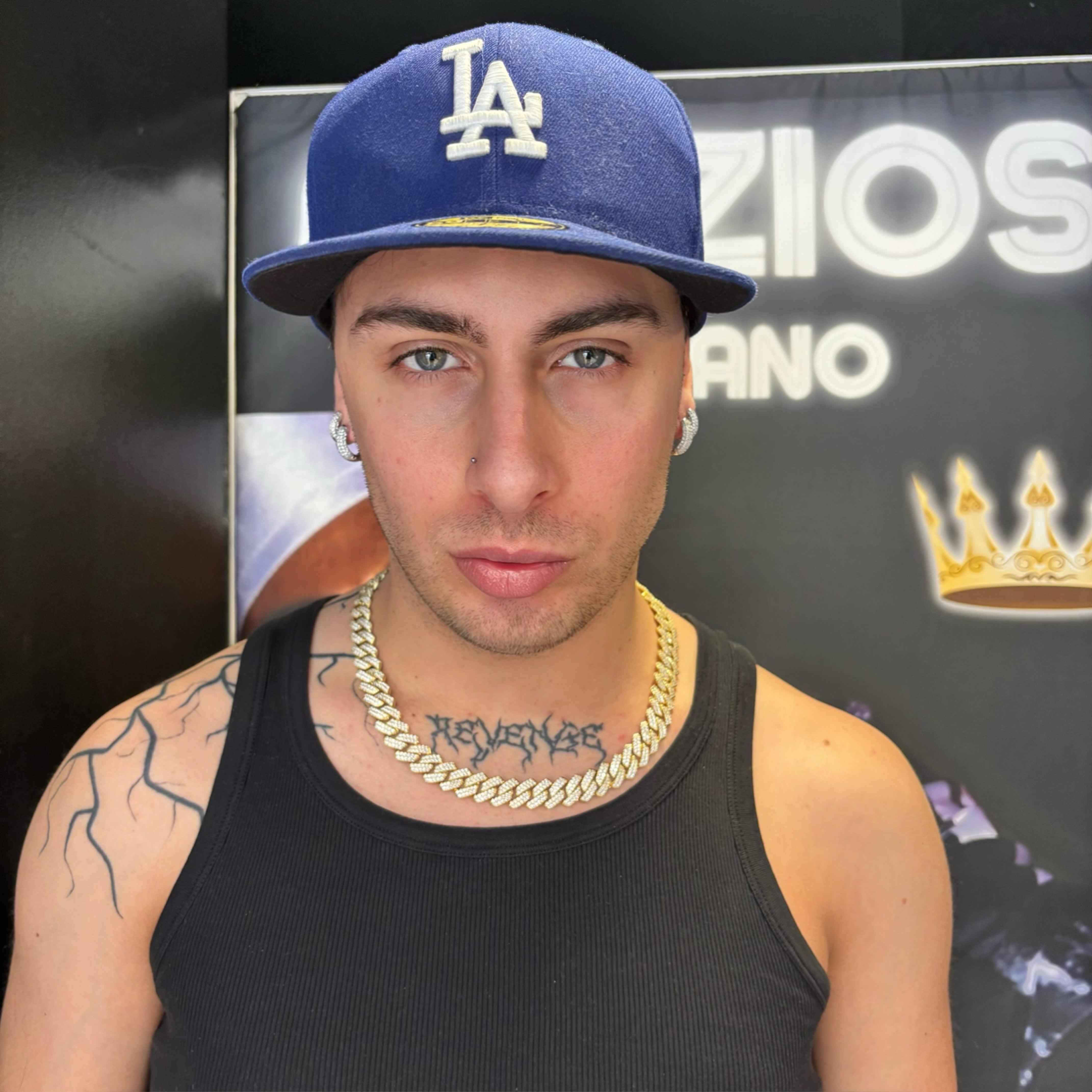 Collana Ice Trap Luxury 14mm Oro - Preziosi Milano