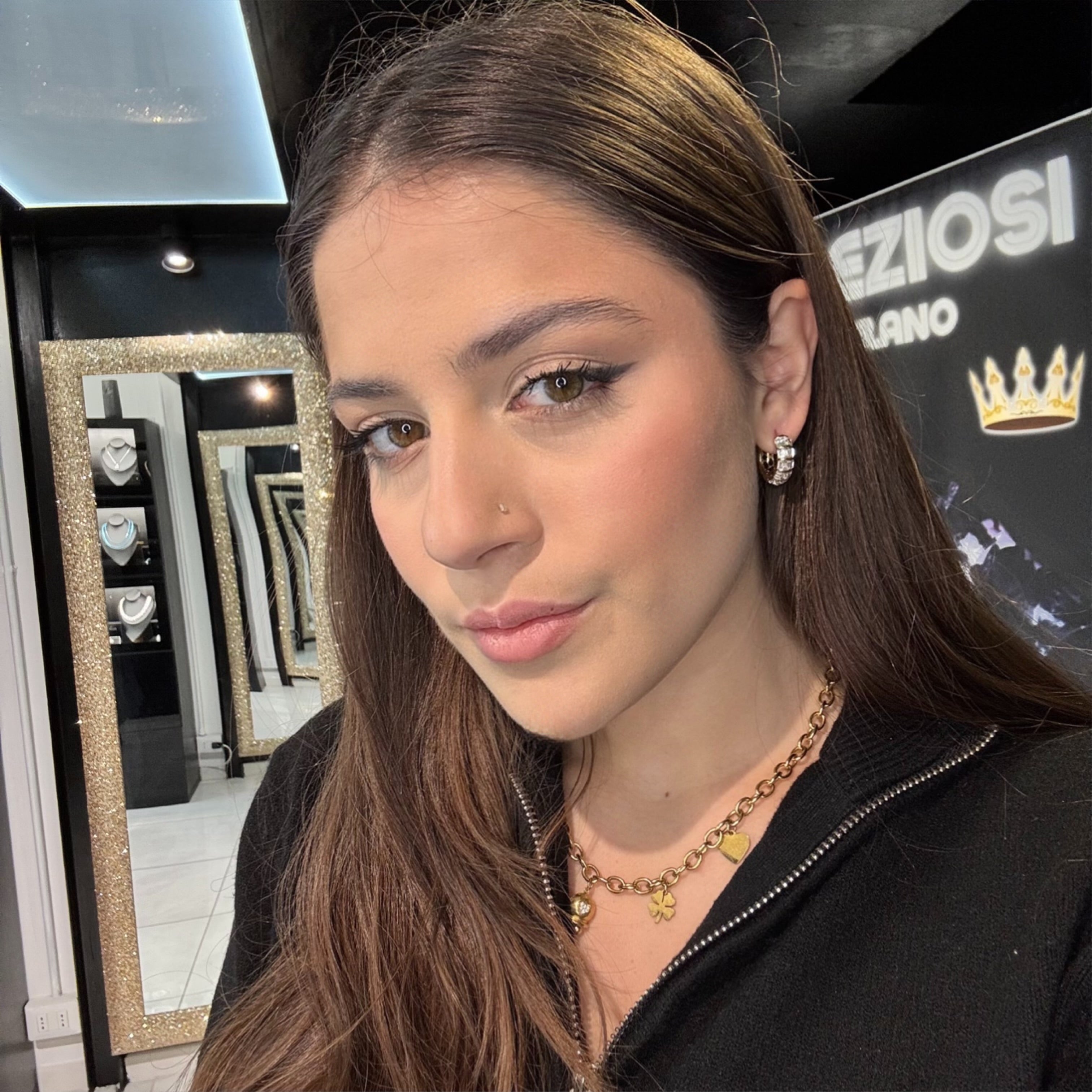 Orecchini Baguette Oro - Preziosi Milano