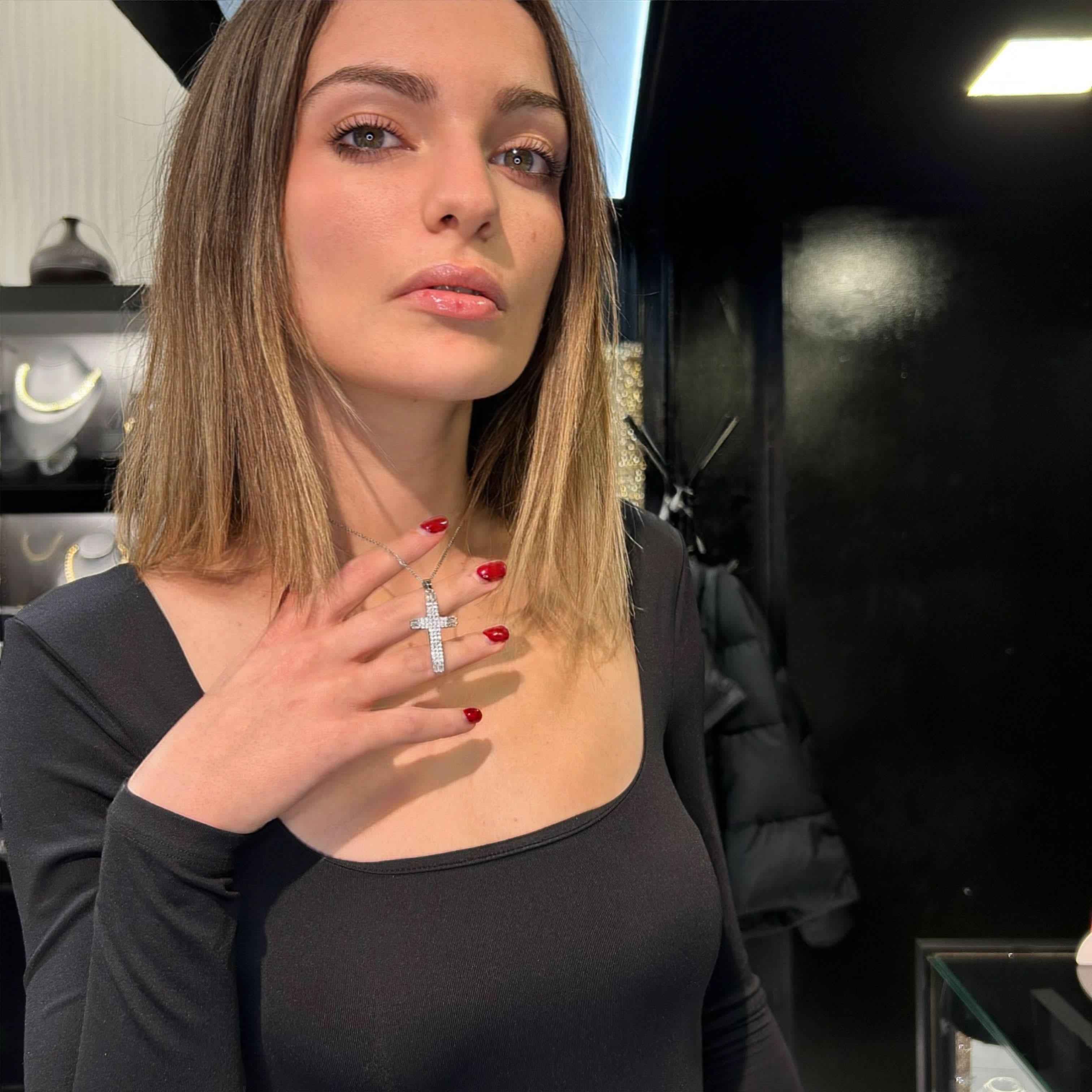 Collana Croce White - Preziosi Milano