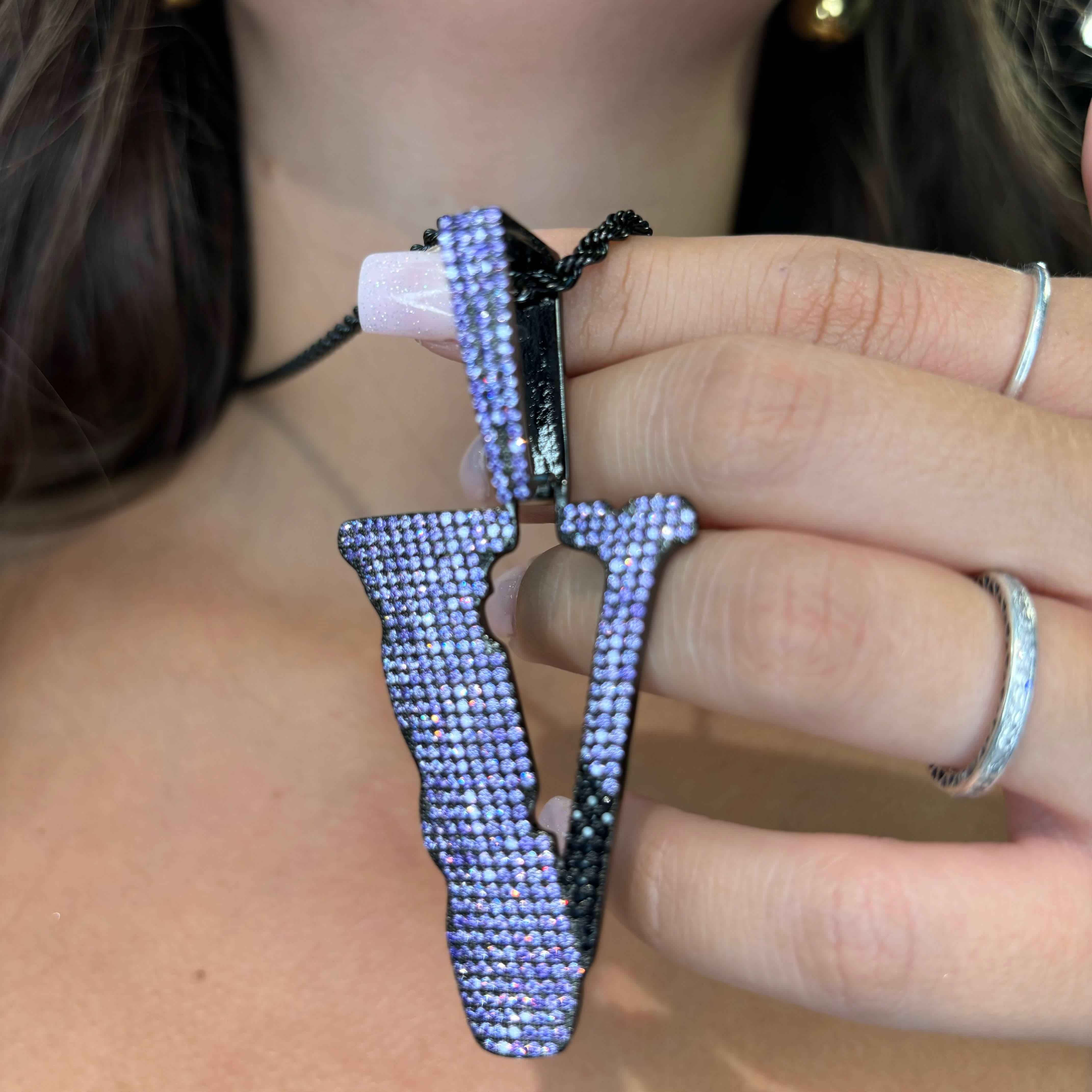 Ciondolo Vlone Viola - Preziosi Milano