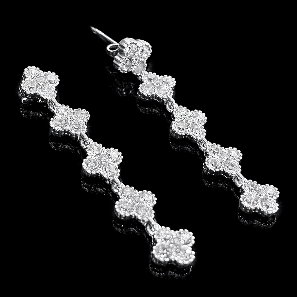 Orecchini Cristal Flower