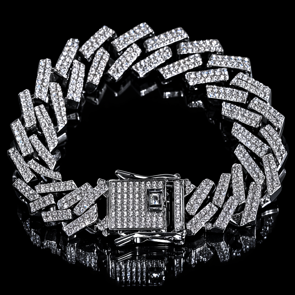 Bracciale Ice Square Argento