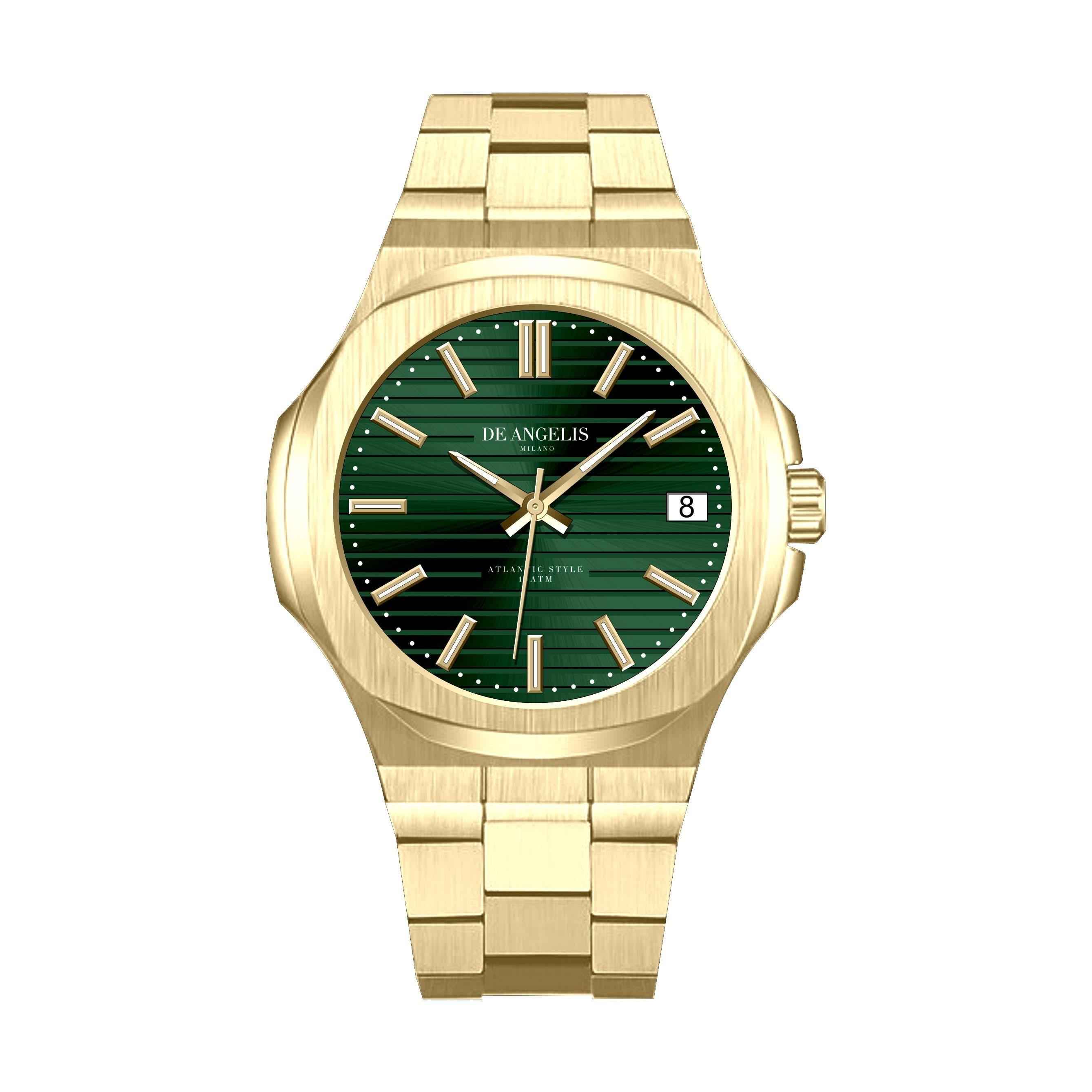 De Angelis Atlantic Gold Verde - Preziosi Milano
