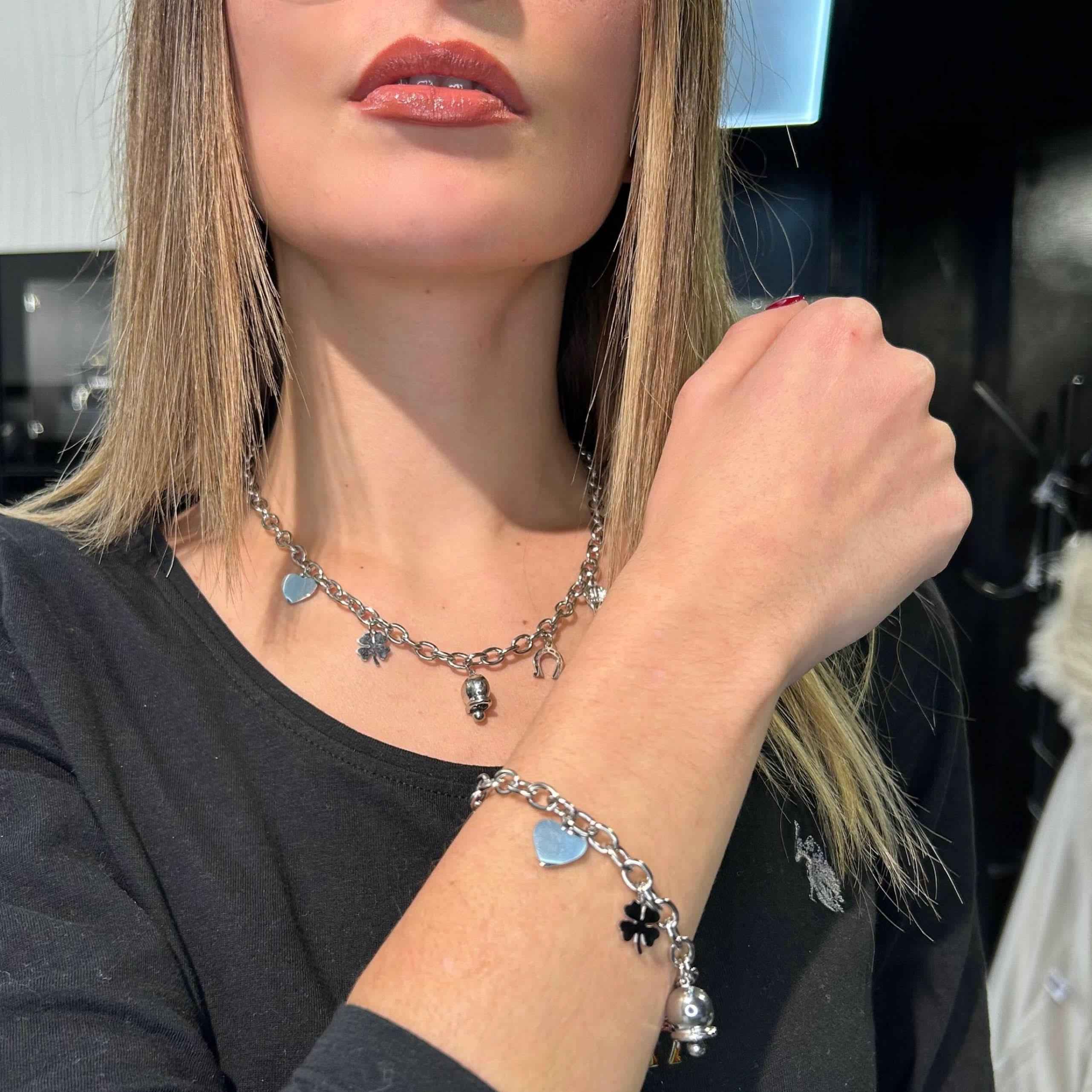 Bracciale Lucky Campanellino Argento - Preziosi Milano