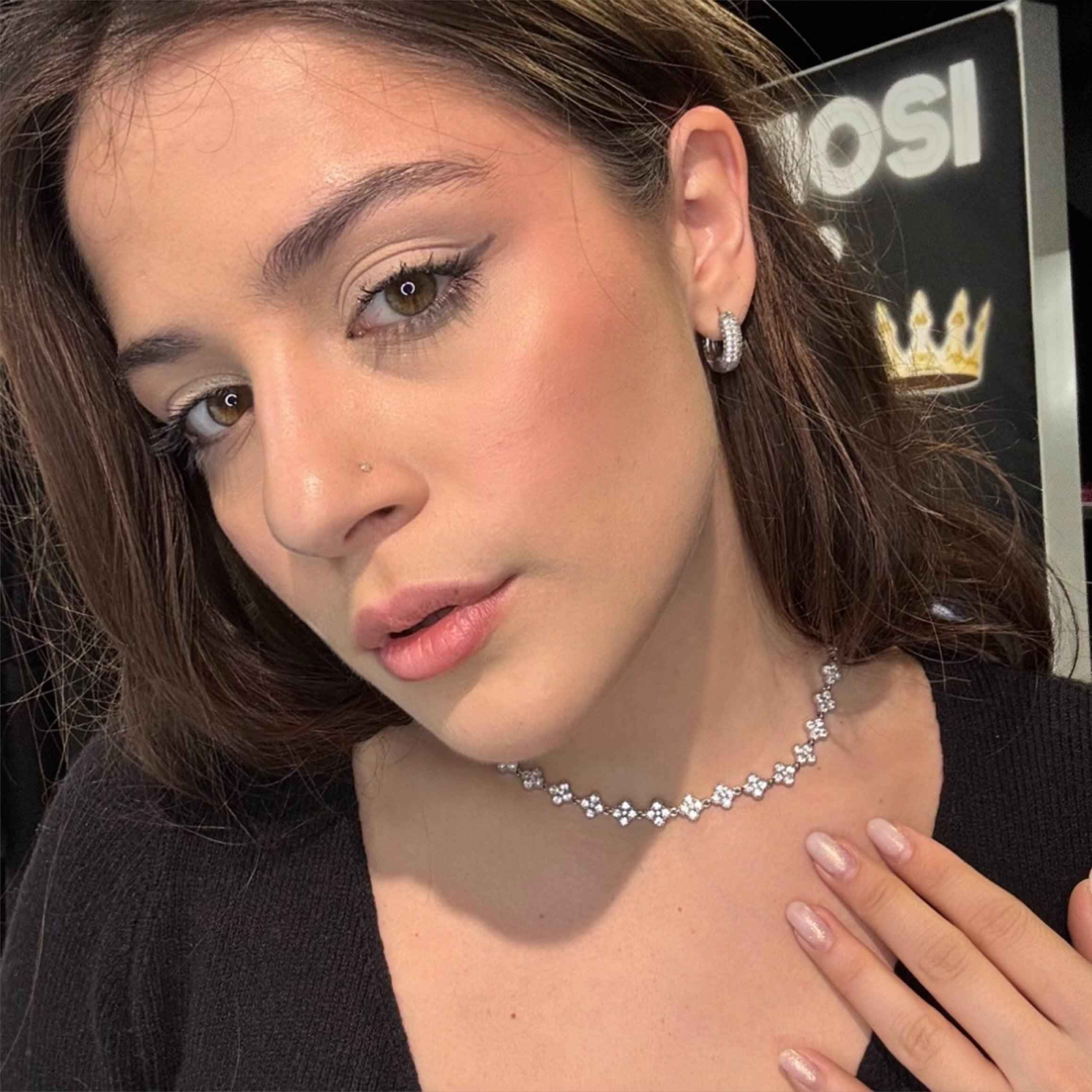 Collana Cristal Flower - Preziosi Milano