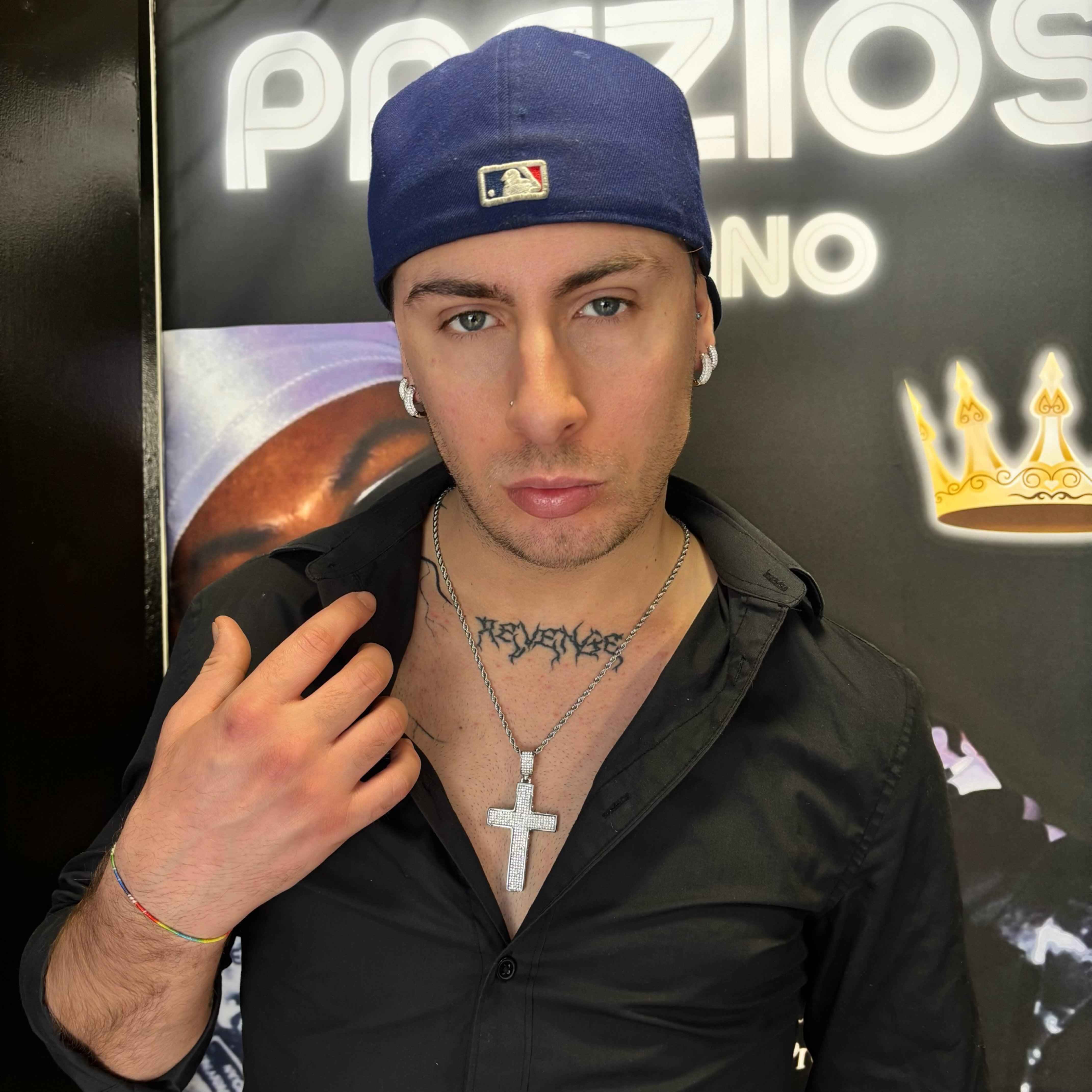 Ciondolo Ice X Argento - Preziosi Milano