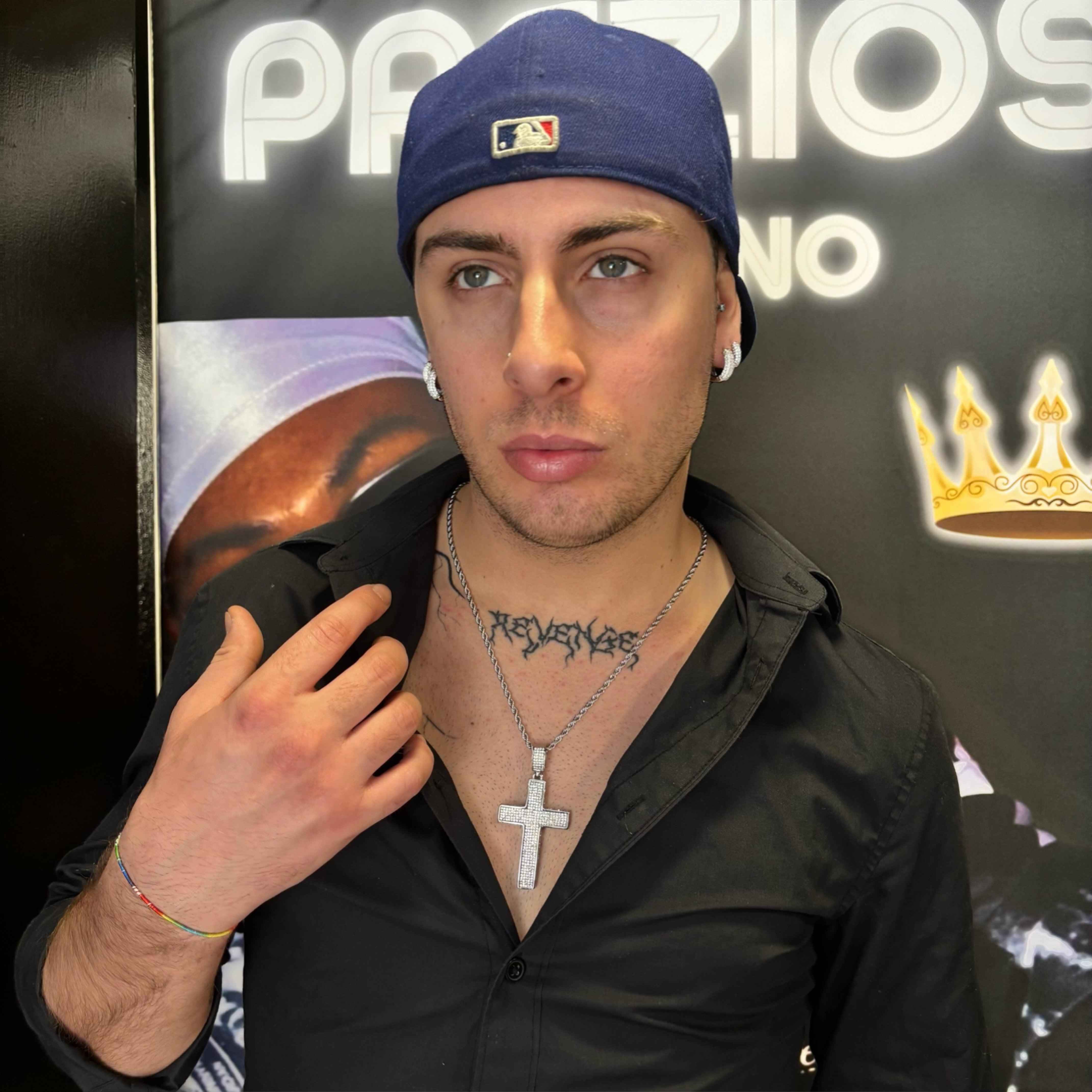 Ciondolo Ice X Argento - Preziosi Milano