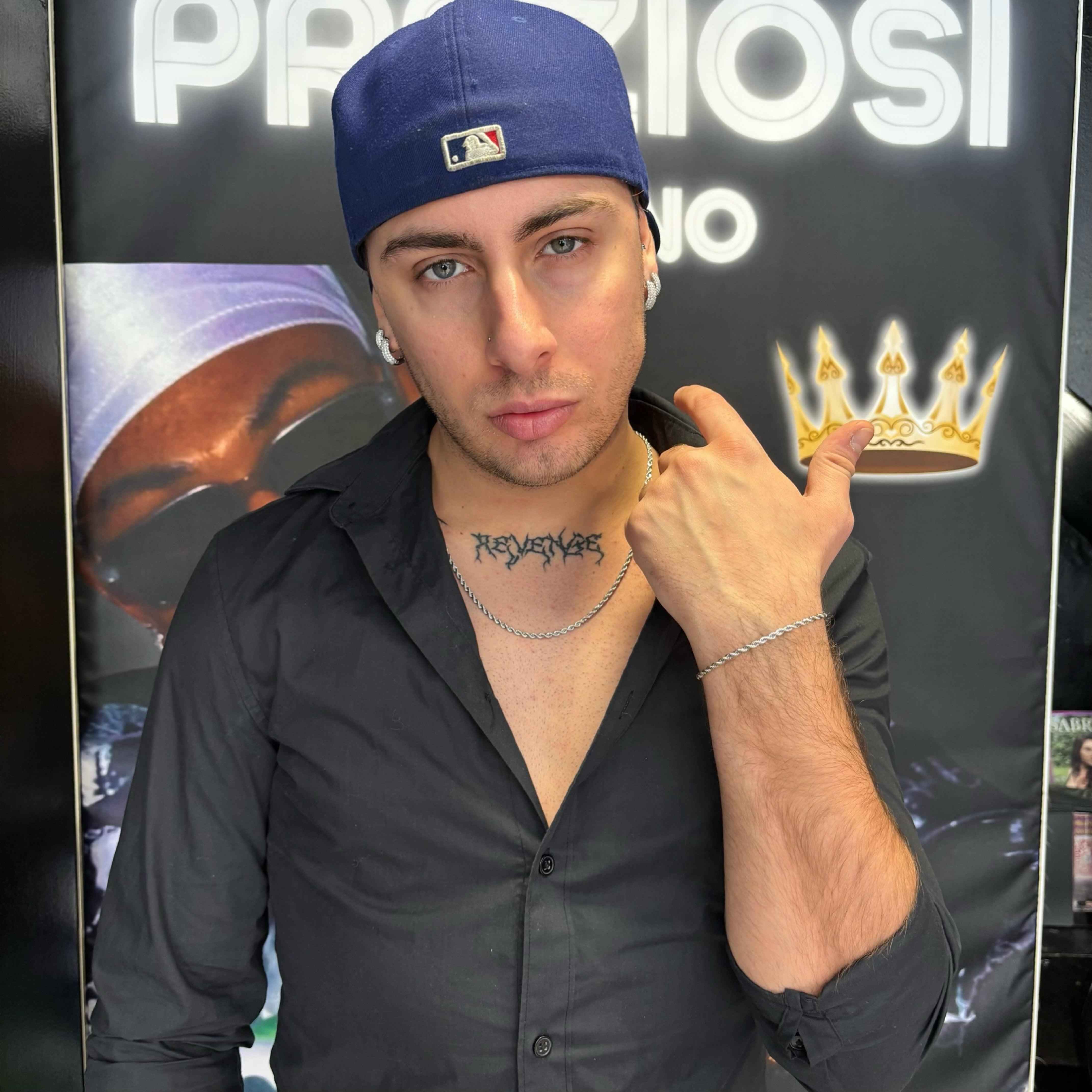 Collana treccia argento - Preziosi Milano