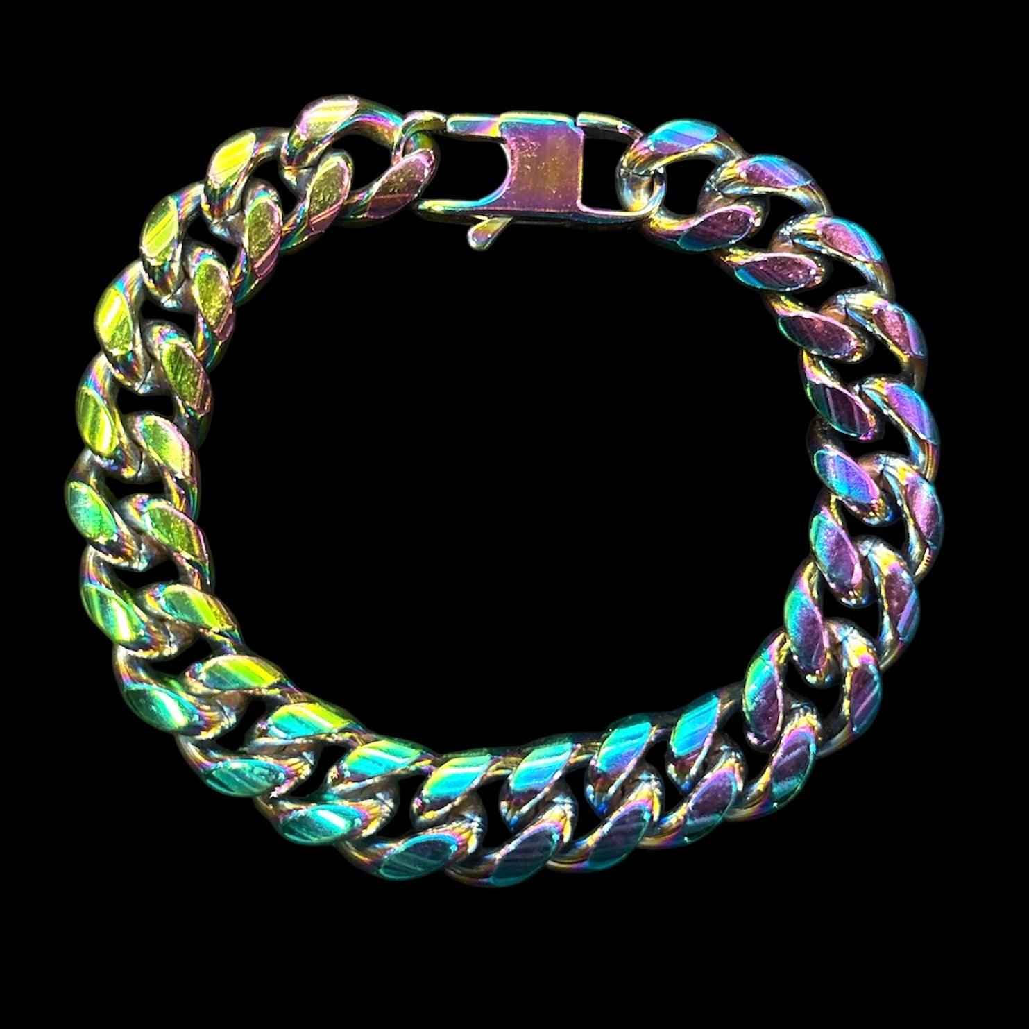 Bracciale Cubano Olografico - Preziosi Milano