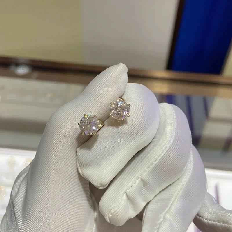 Orecchini Coppia Punto Luce Oro - Preziosi Milano