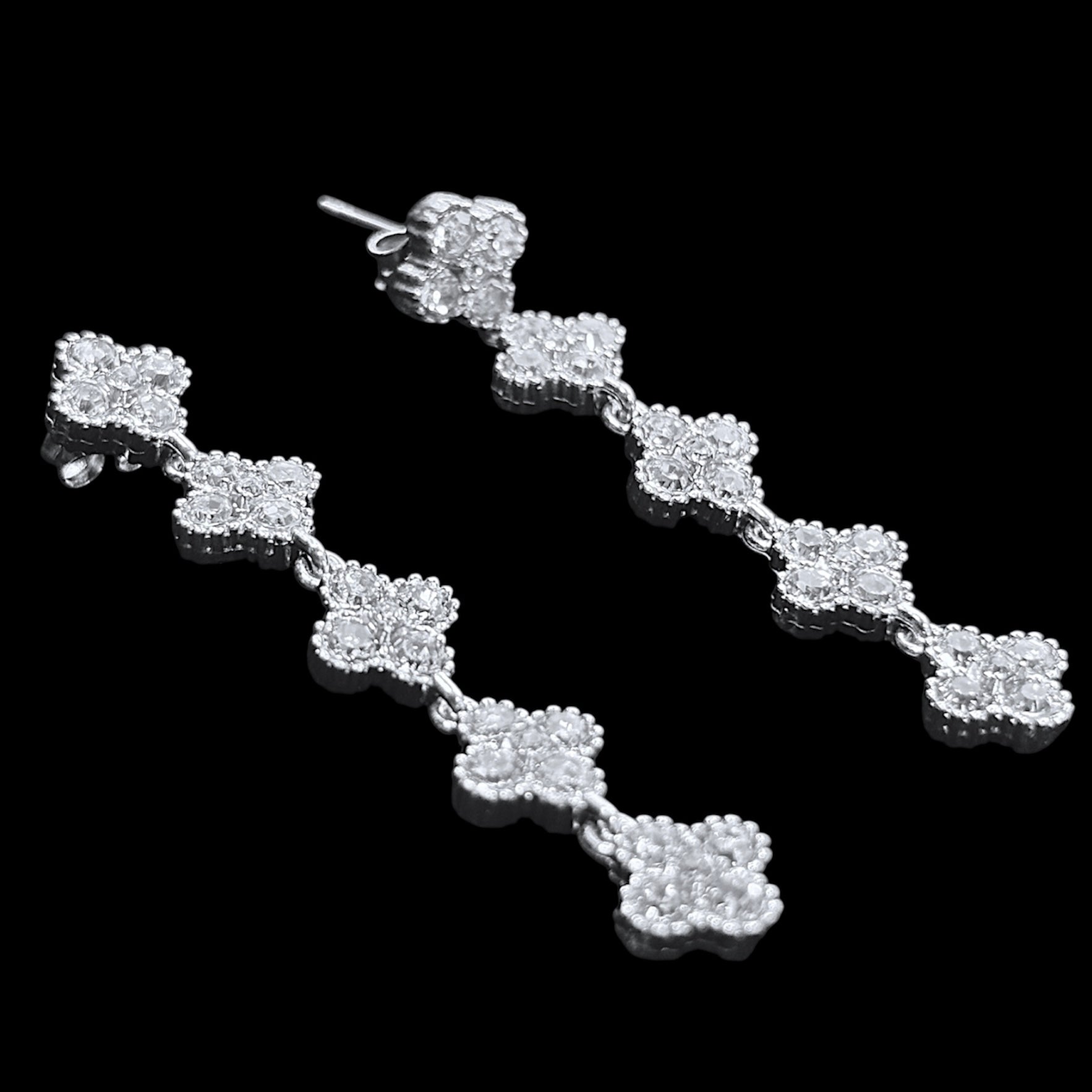 Orecchini Cristal Flower - Preziosi Milano