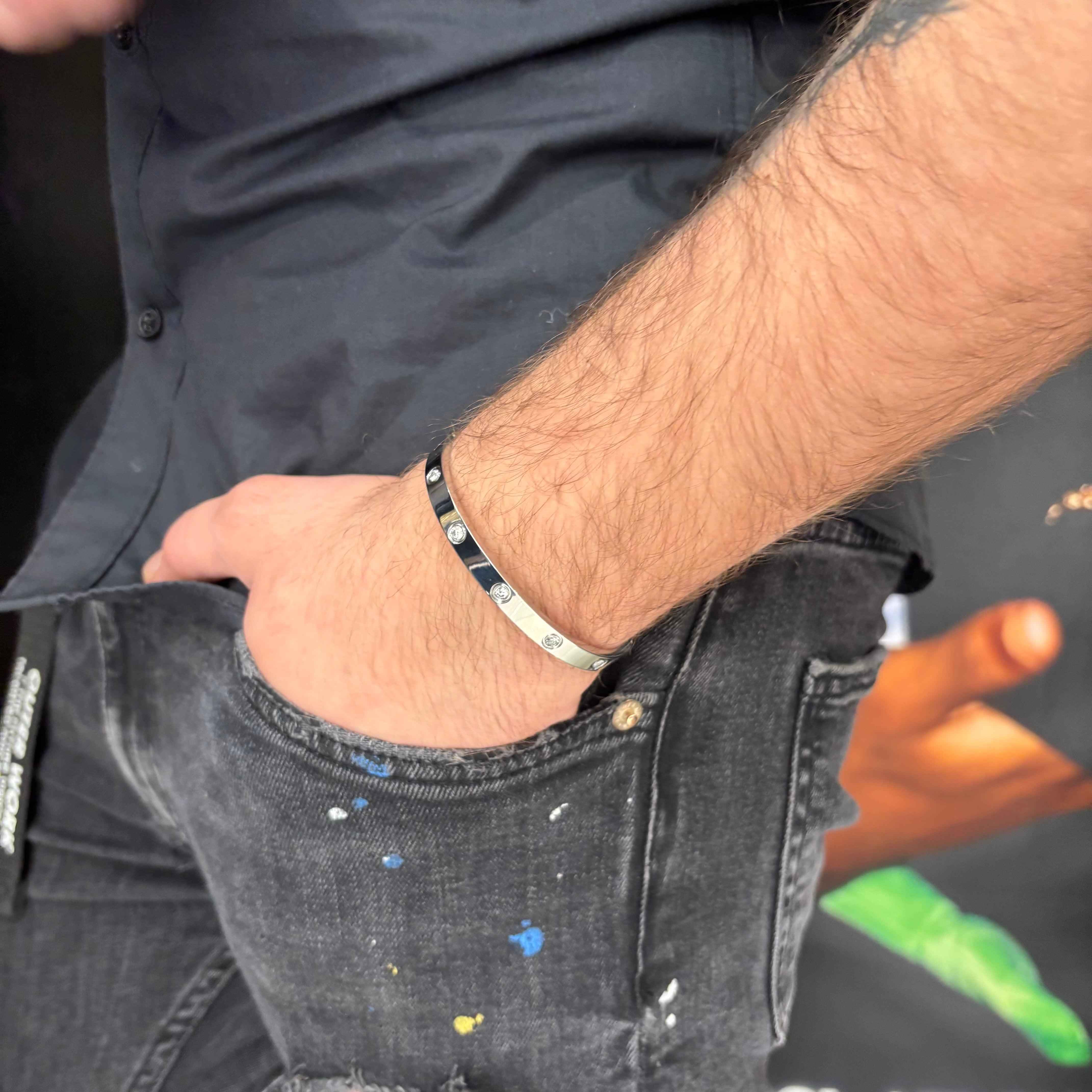 Bracciale Cartier Argento - Preziosi Milano