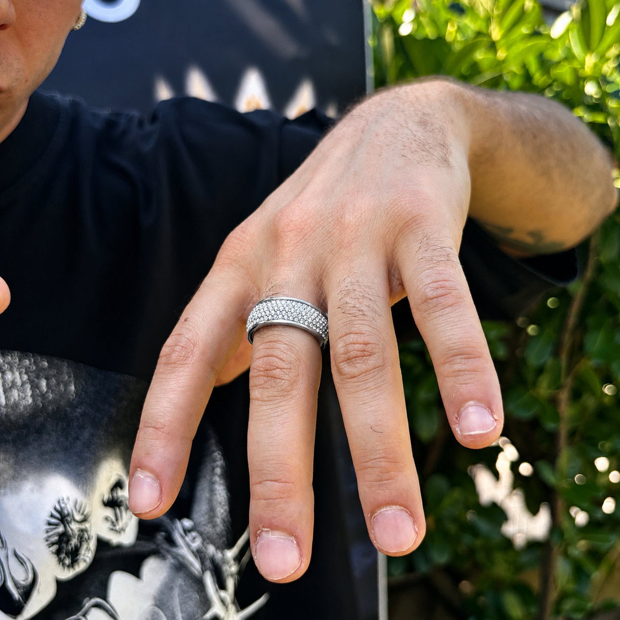 Anello Ice Argento