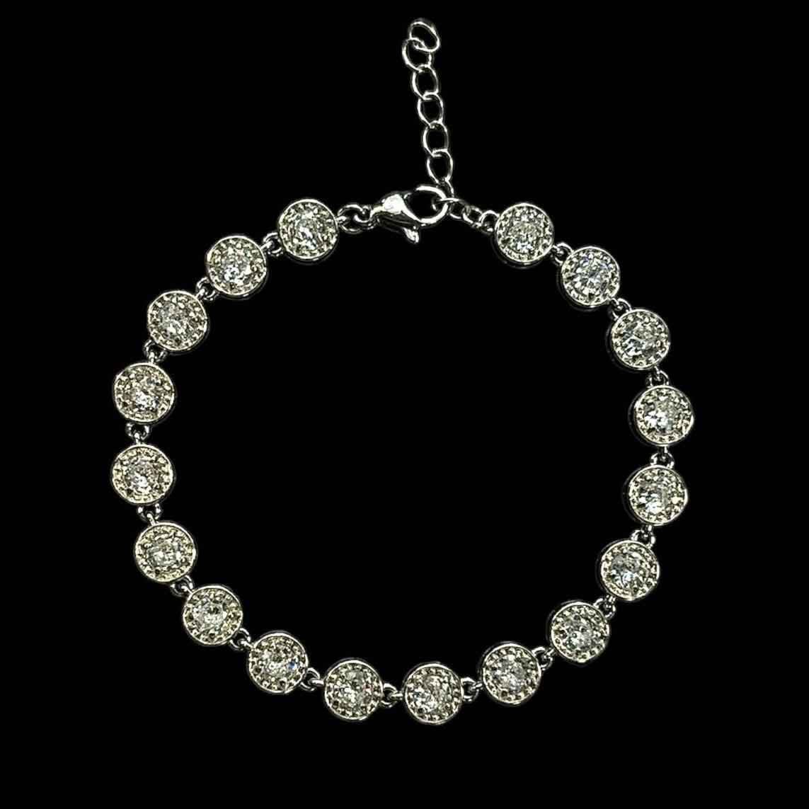 Bracciale Cristal Inox Argento - Preziosi Milano