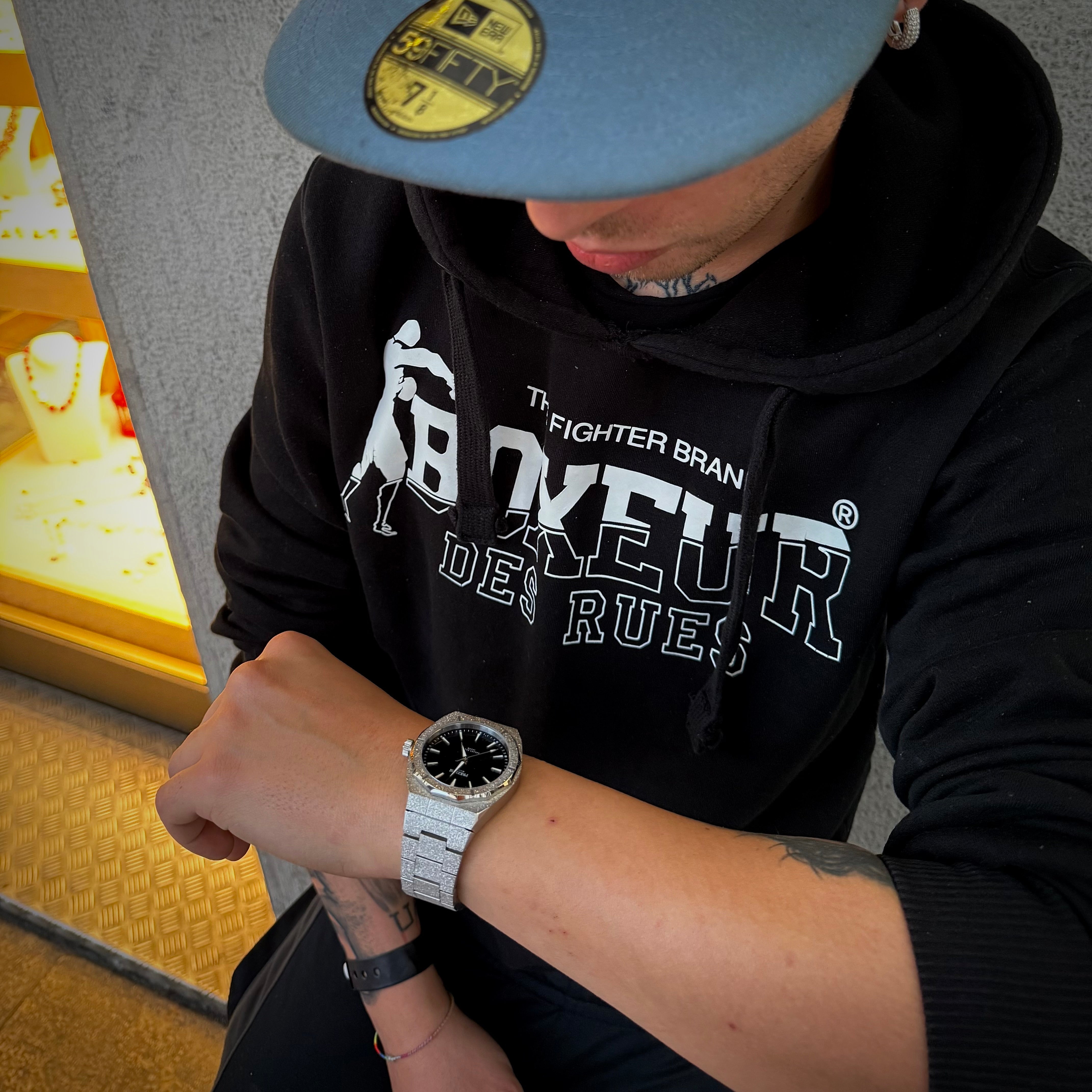 Preziosi Milano Galaxy Silver Black Stars 42mm - Preziosi Milano