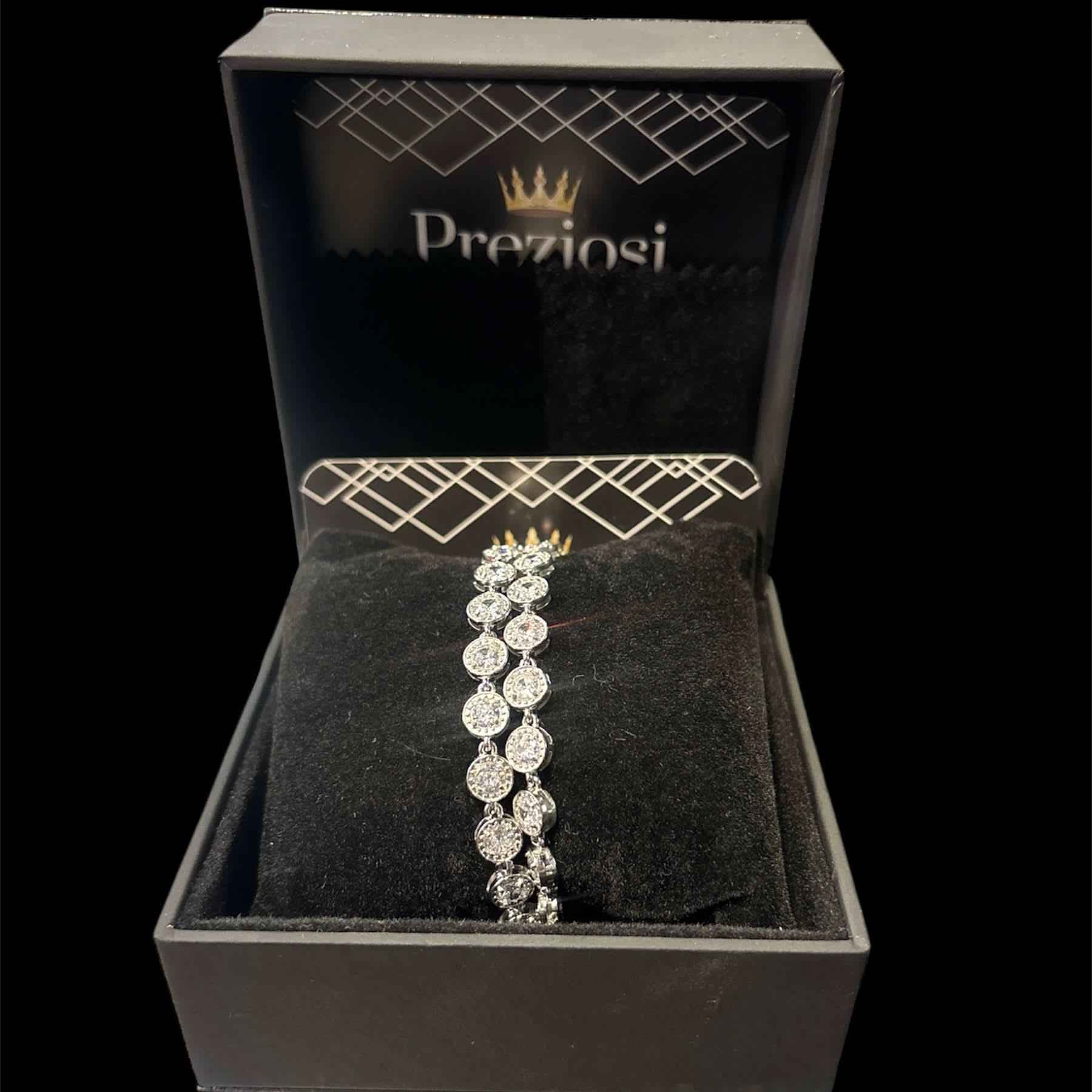 Collana Cristal Inox Argento - Preziosi Milano