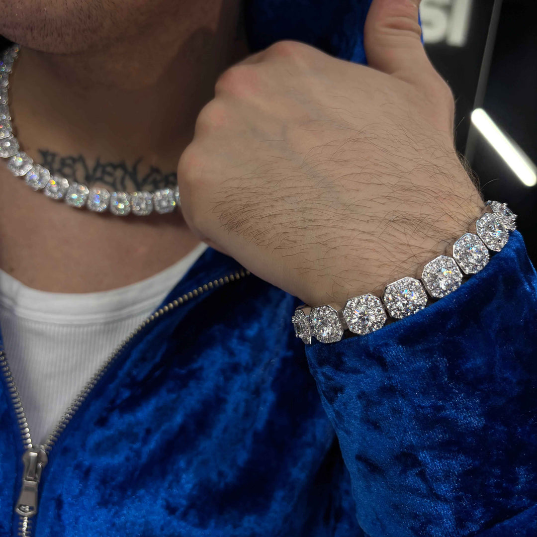 Collana Ice Style Luxury 11mm - Preziosi Milano