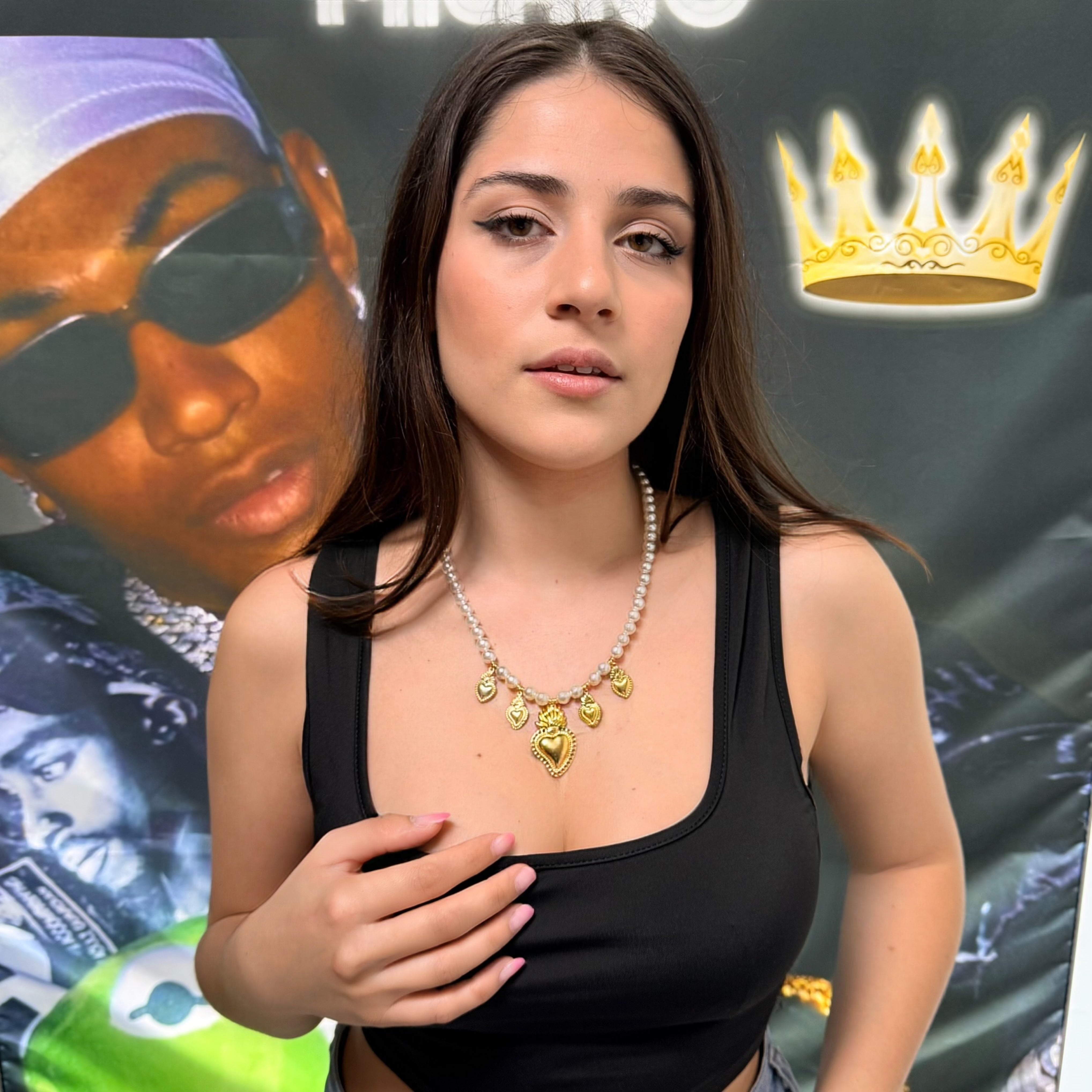 Collana Perle Cuore Imperiale