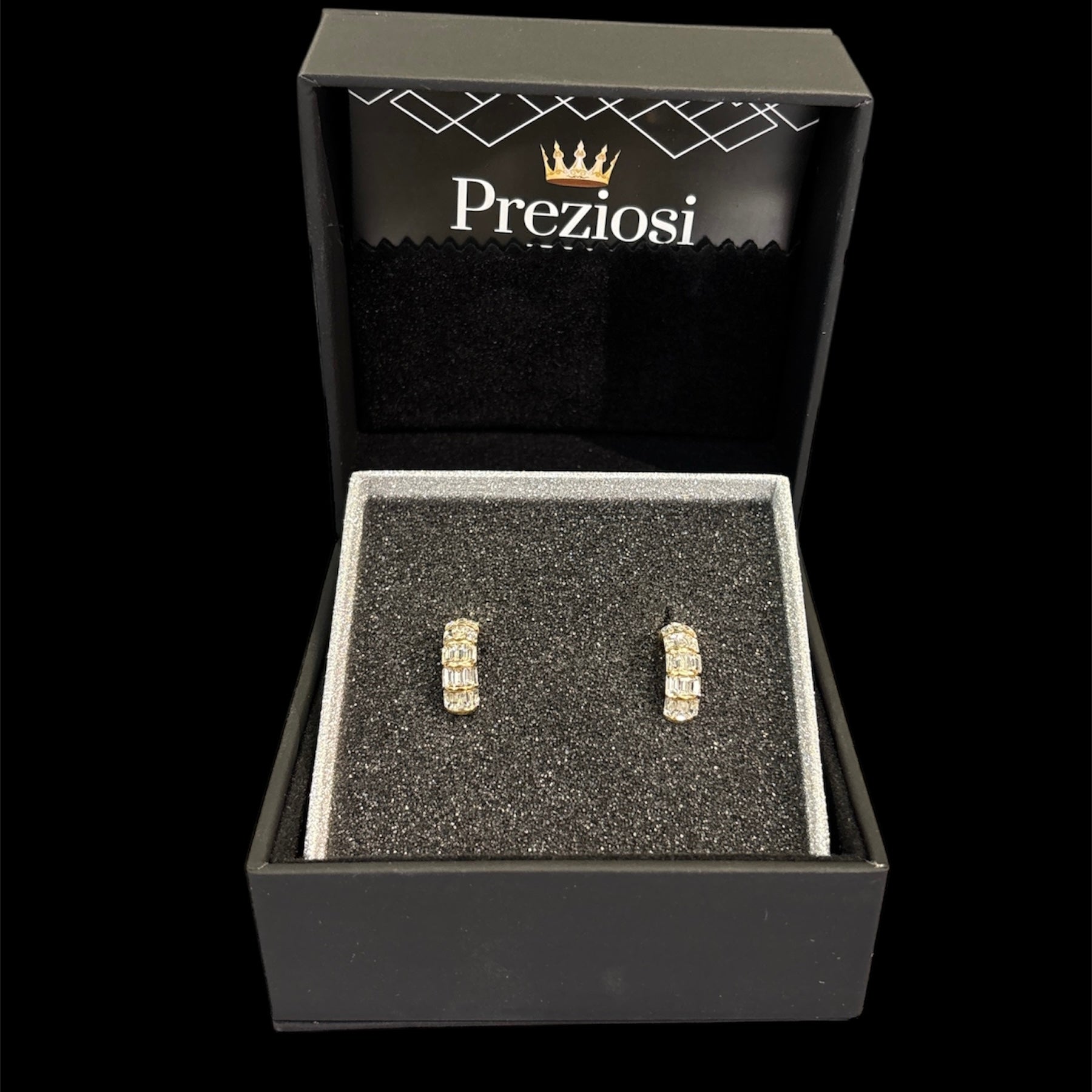 Orecchini Baguette Oro - Preziosi Milano