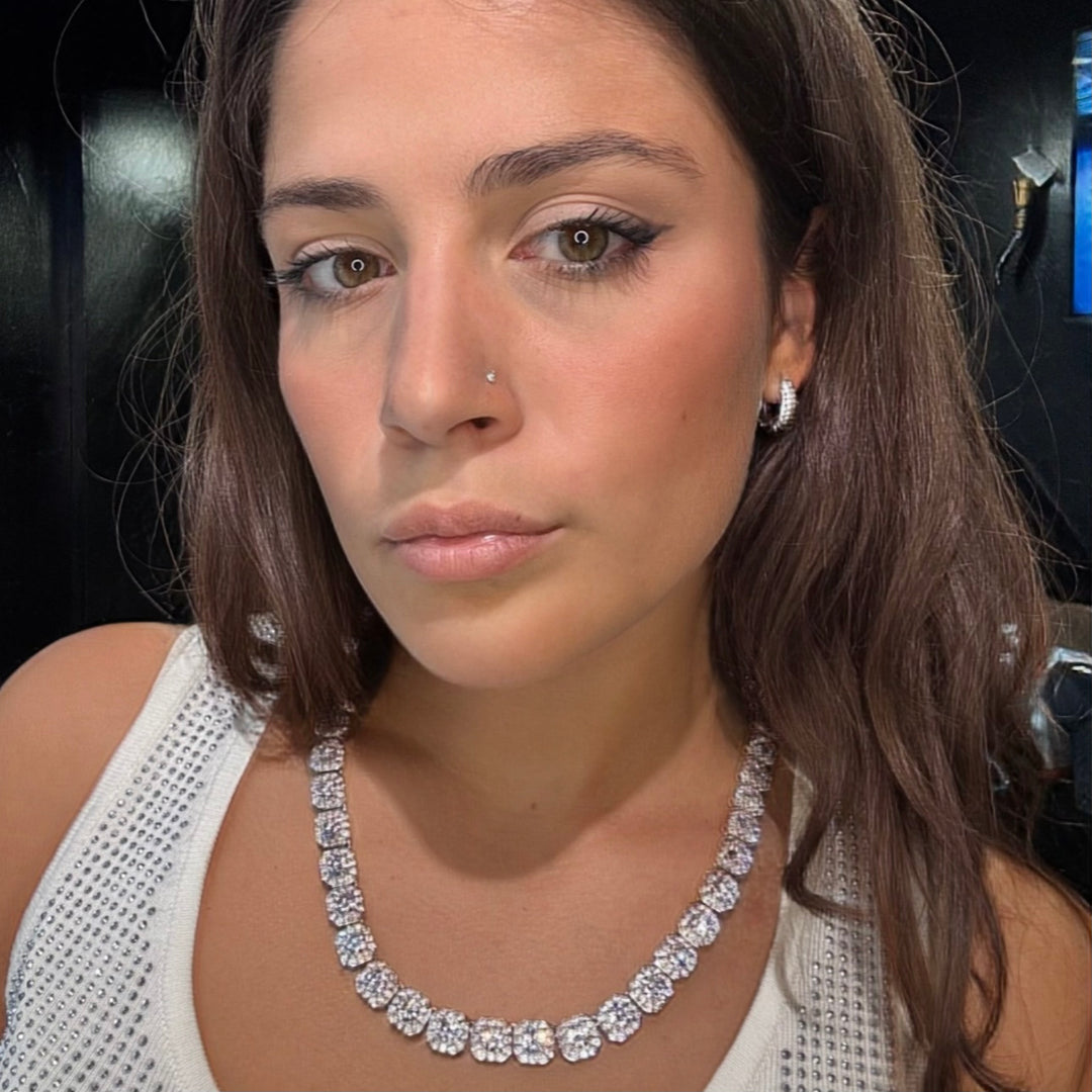 Collana Ice Style 11mm Argento 925 - Preziosi Milano