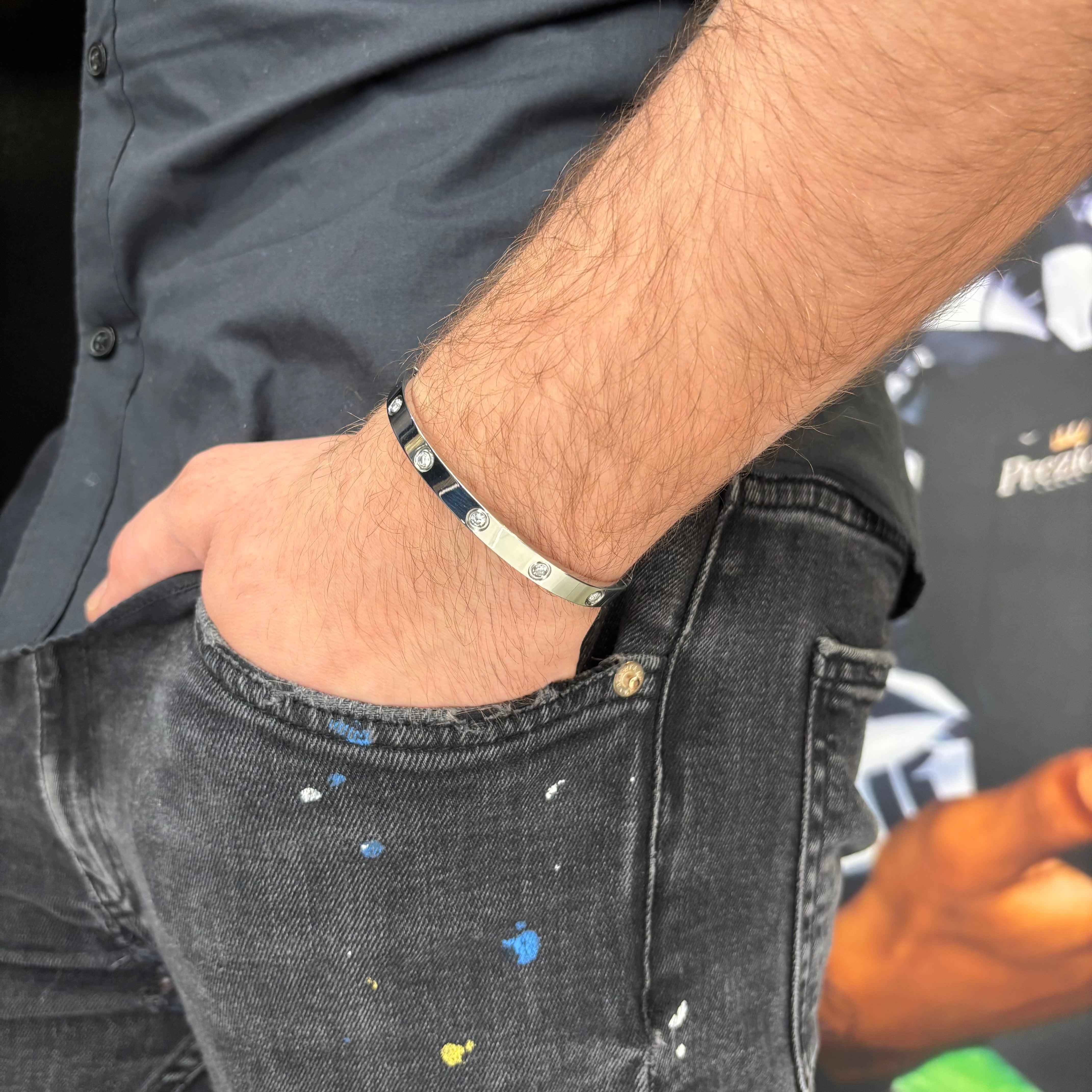 Bracciale Cartier Argento - Preziosi Milano