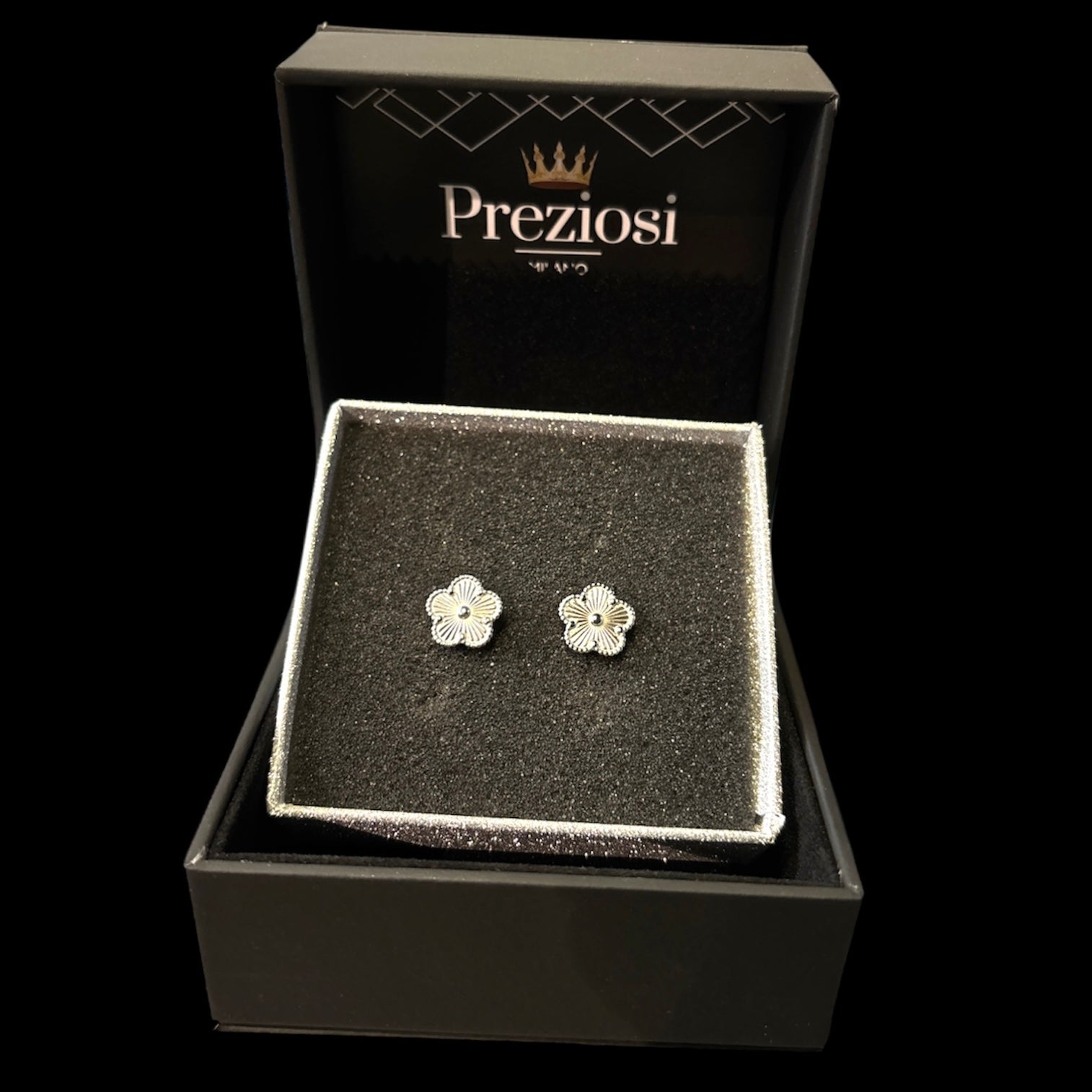 Orecchini Silver Flower - Preziosi Milano