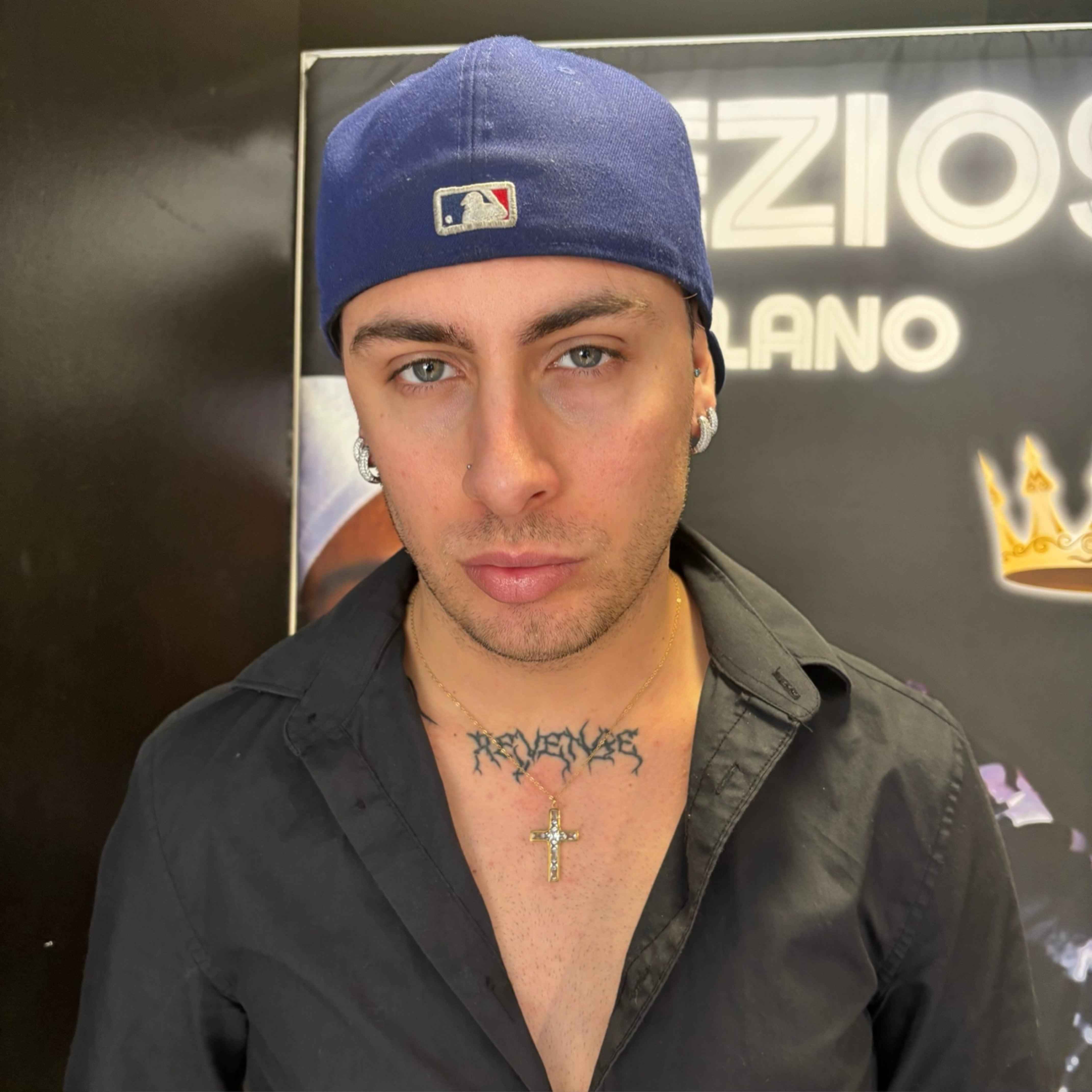 Croce Oro Baguette - Preziosi Milano