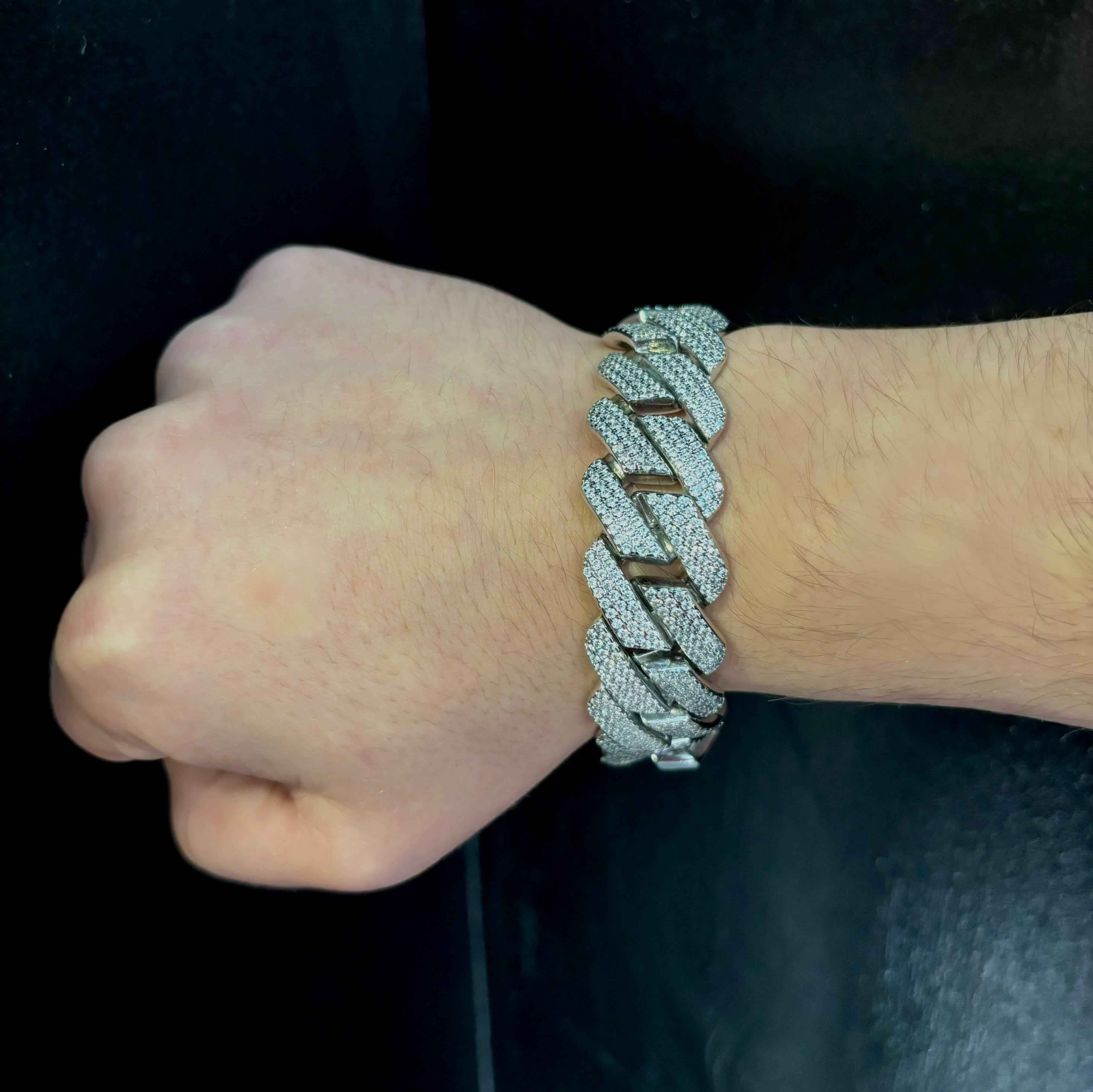 Bracciale Ice Square Luxury 19mm - Preziosi Milano