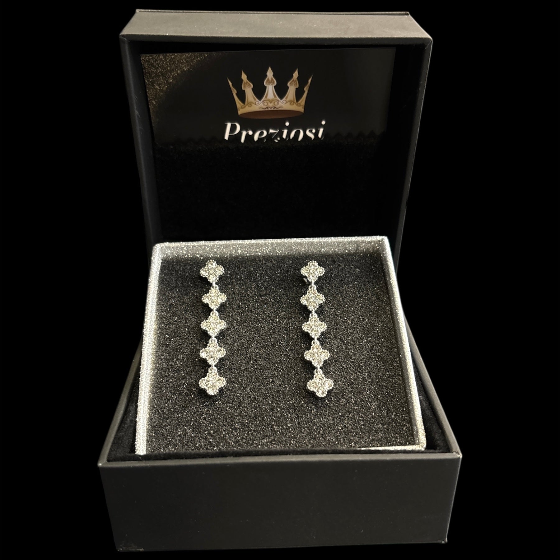 Orecchini Cristal Flower - Preziosi Milano