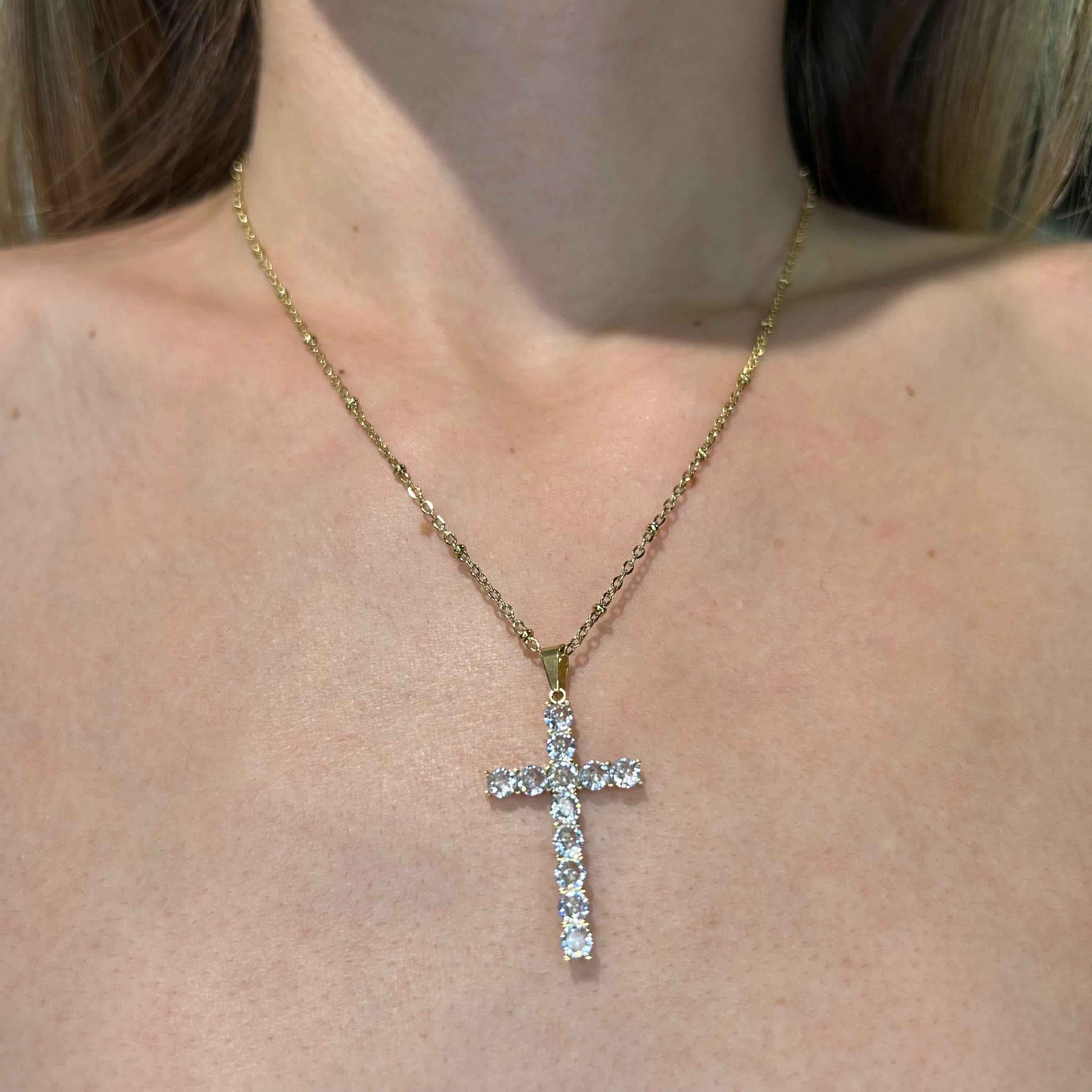 Collana Croce Light Oro - Preziosi Milano