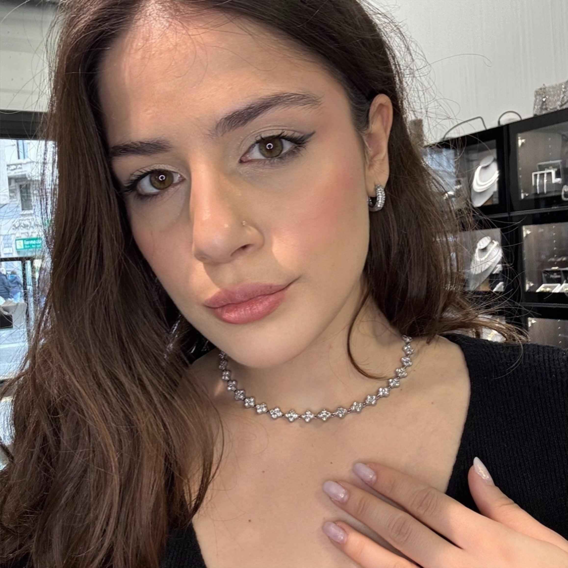 Collana Cristal Flower - Preziosi Milano