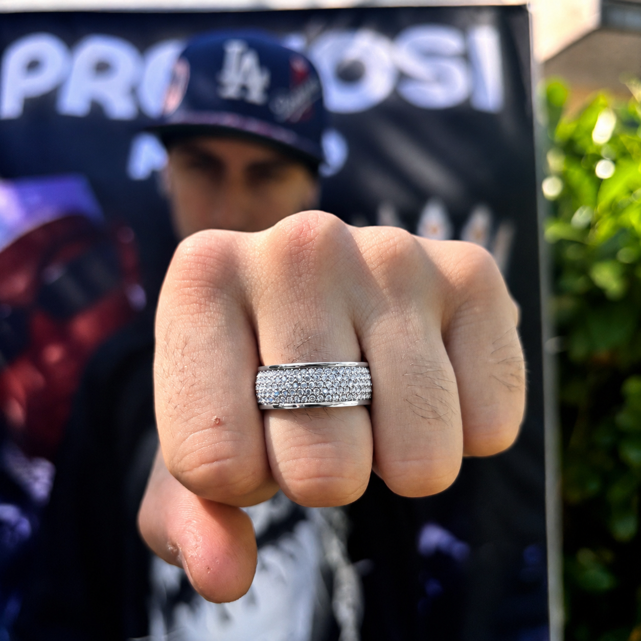 Anello Ice Argento