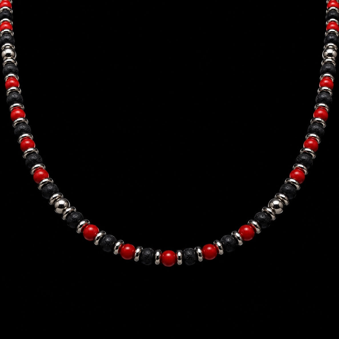 Collana Ultras Rosso Nera
