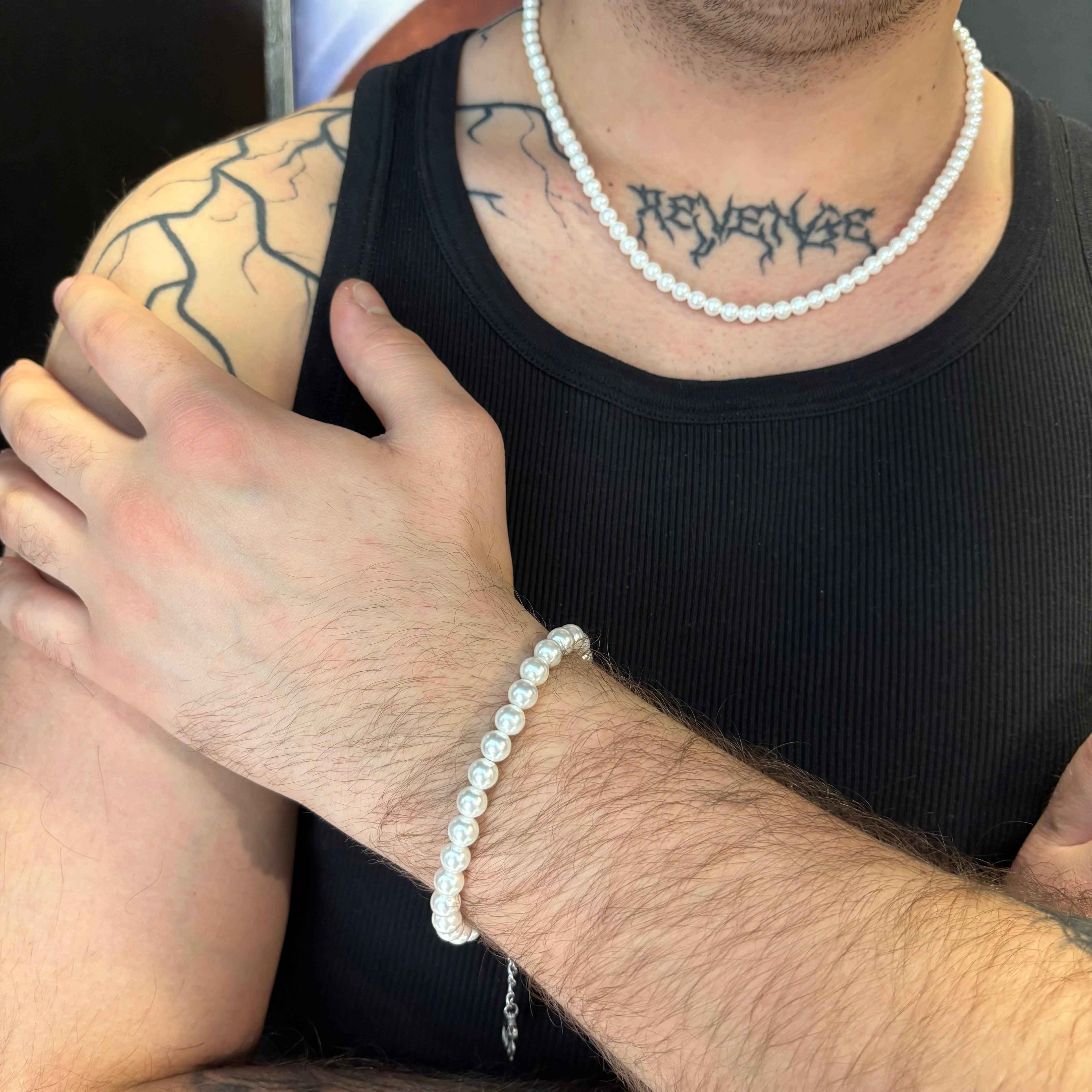 Collana Di Perle 5mm PRZ Unisex - Preziosi Milano