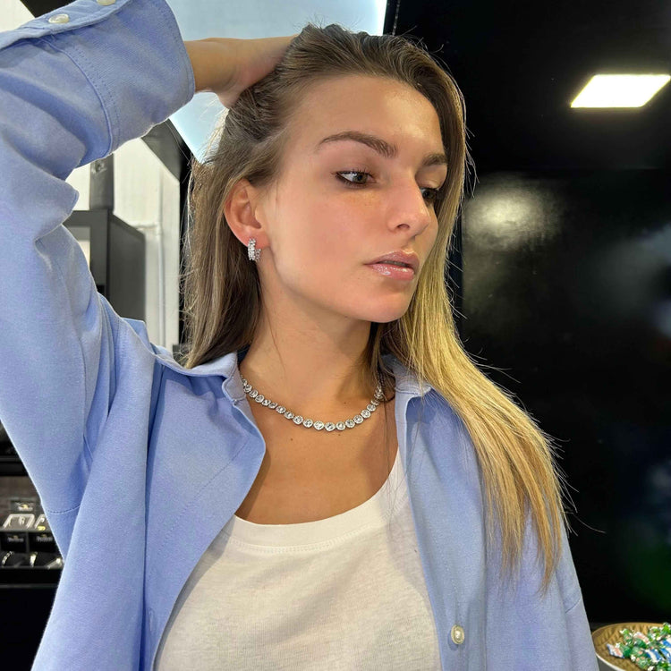 Orecchini tennis - Preziosi Milano