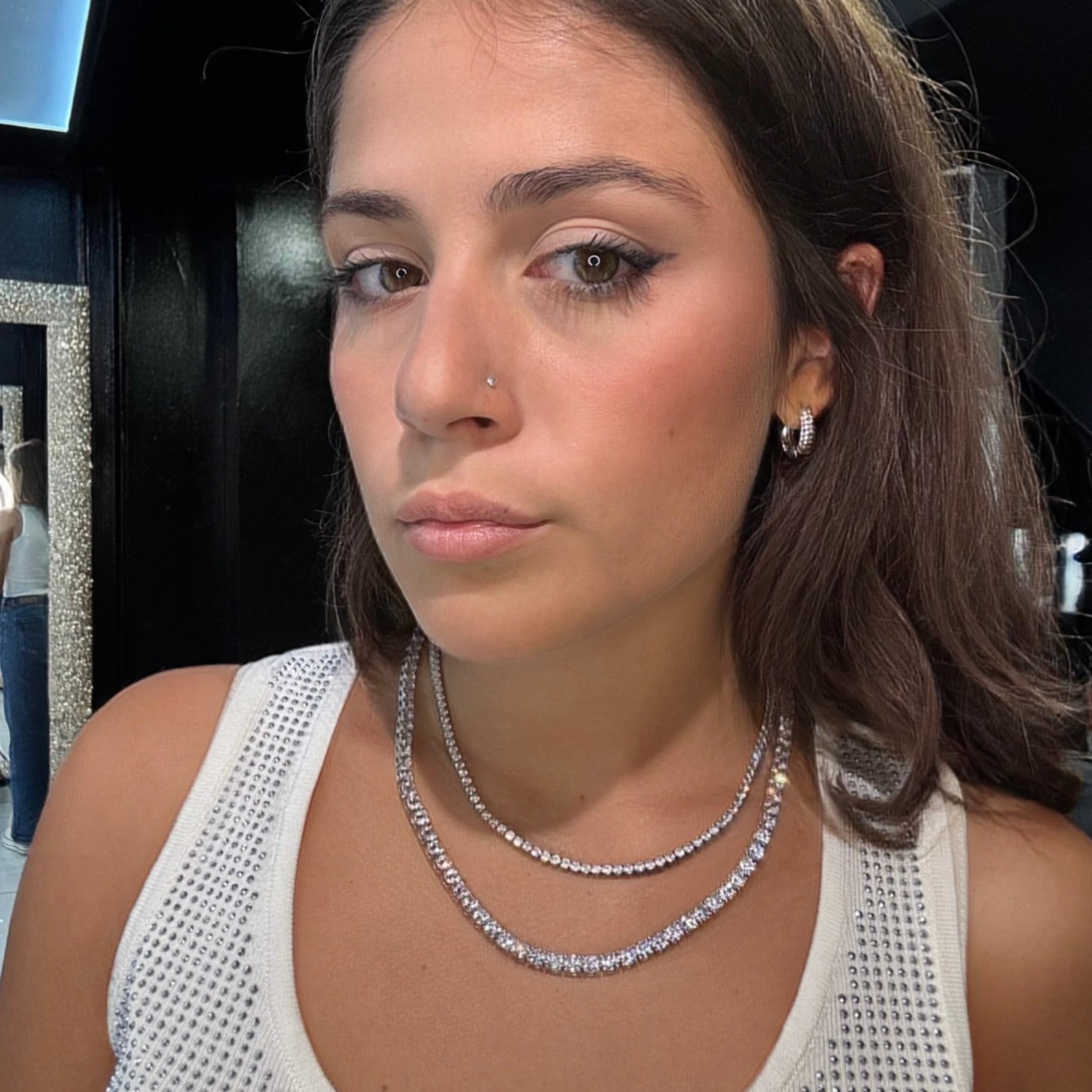 Collana Tennis Argento 925 - Preziosi Milano