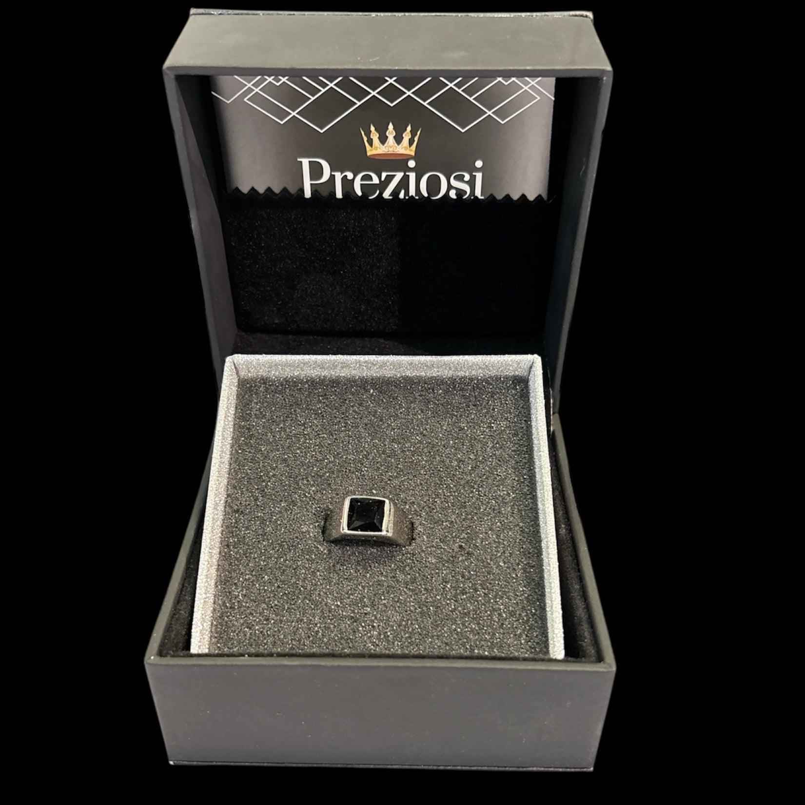 Anello Aura Nero - Preziosi Milano