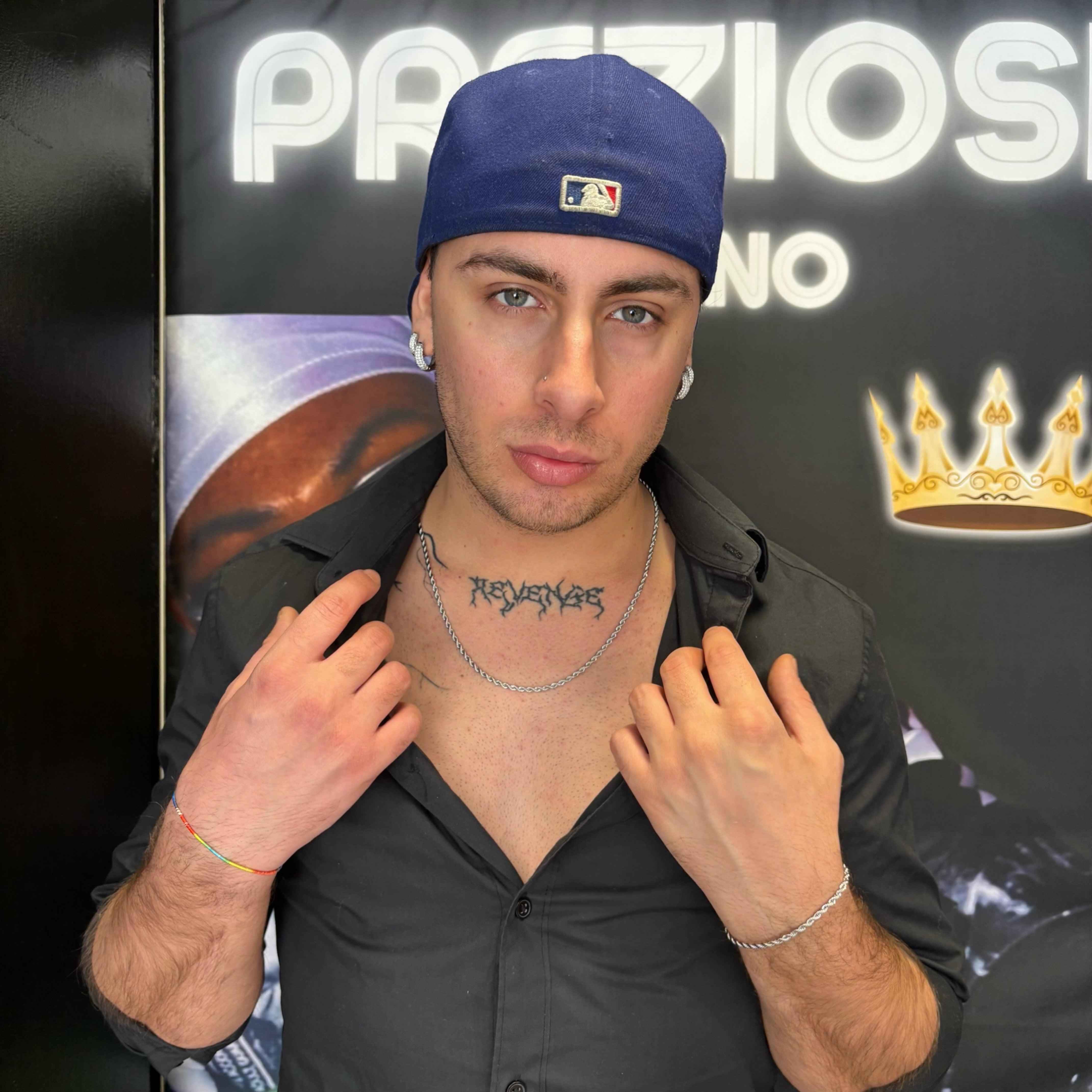 Collana treccia argento - Preziosi Milano