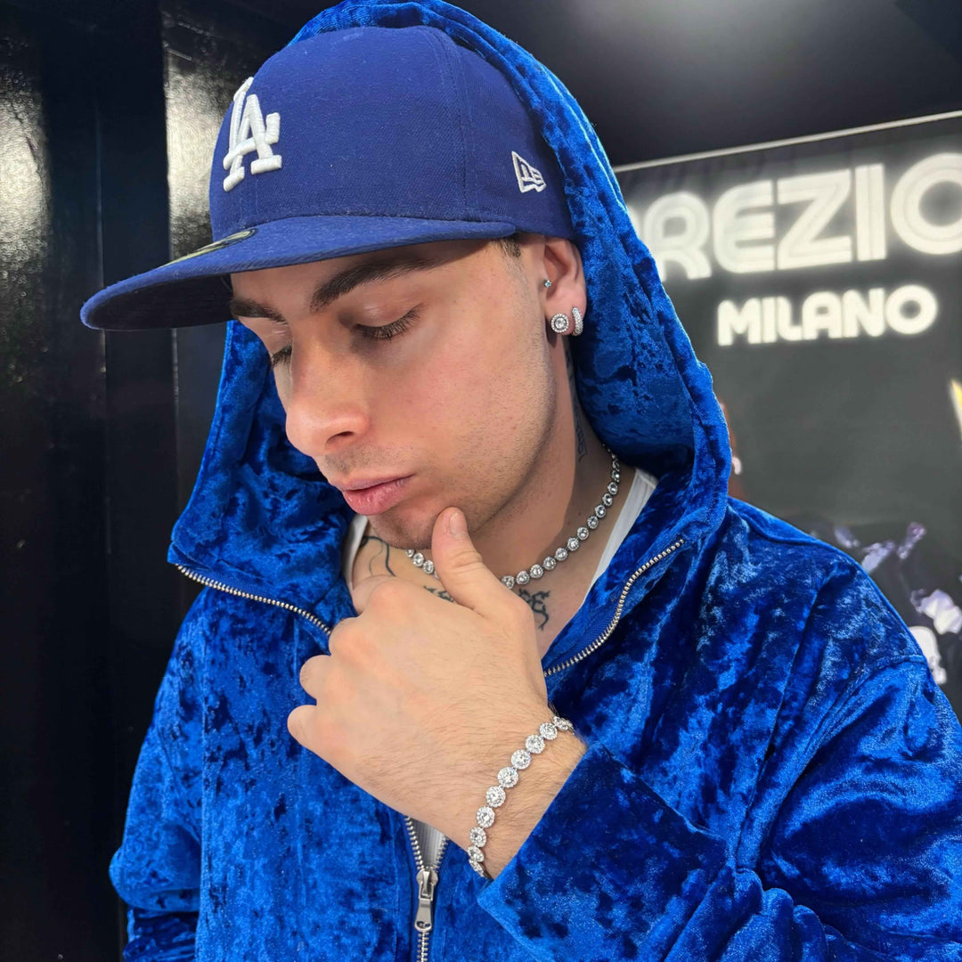 Orecchini Cristal Acciaio - Preziosi Milano