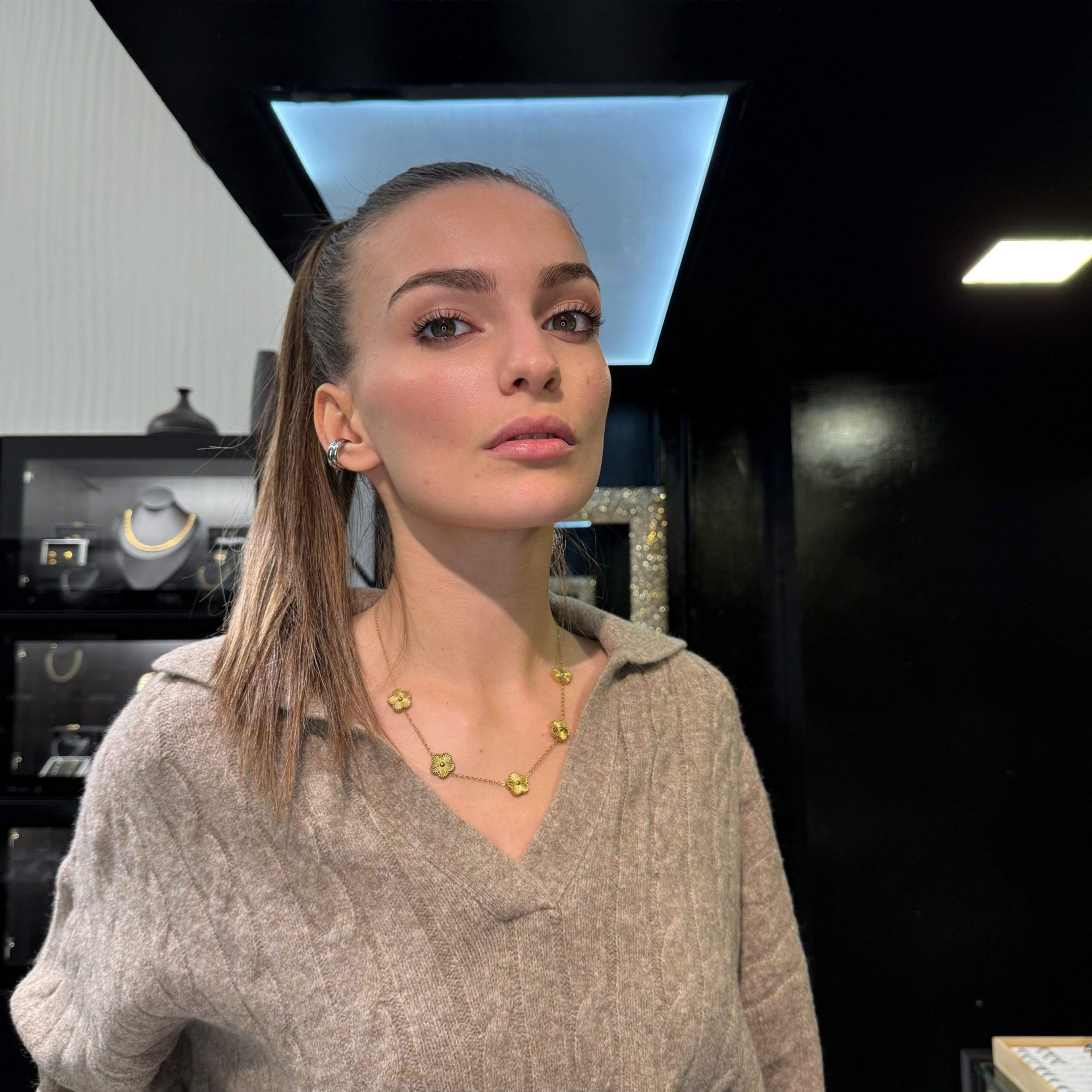 Collana Golden Flower - Preziosi Milano