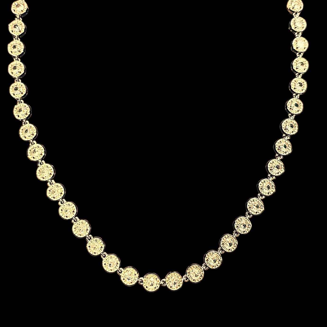 Collana Cristal Inox Oro - Preziosi Milano