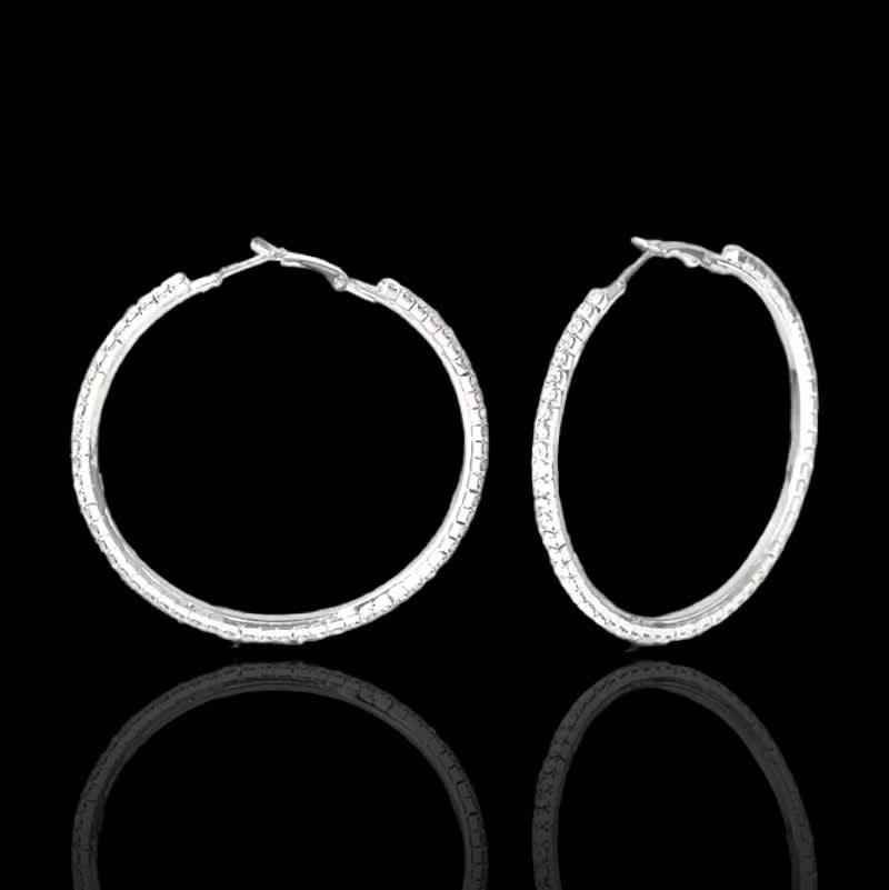 Orecchini Shining 3cm - Preziosi Milano