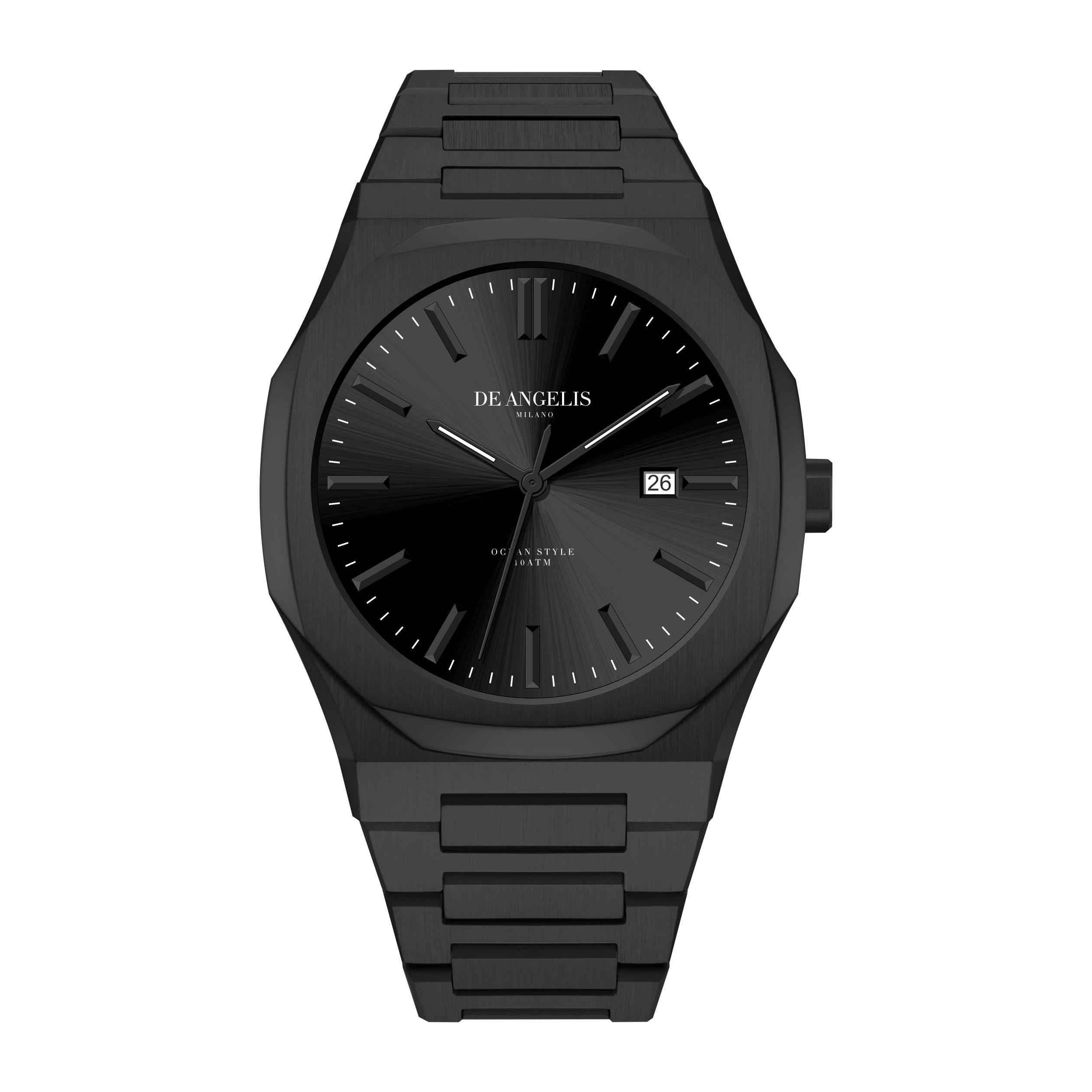 De Angelis Ocean Black Nero Sunray - Preziosi Milano