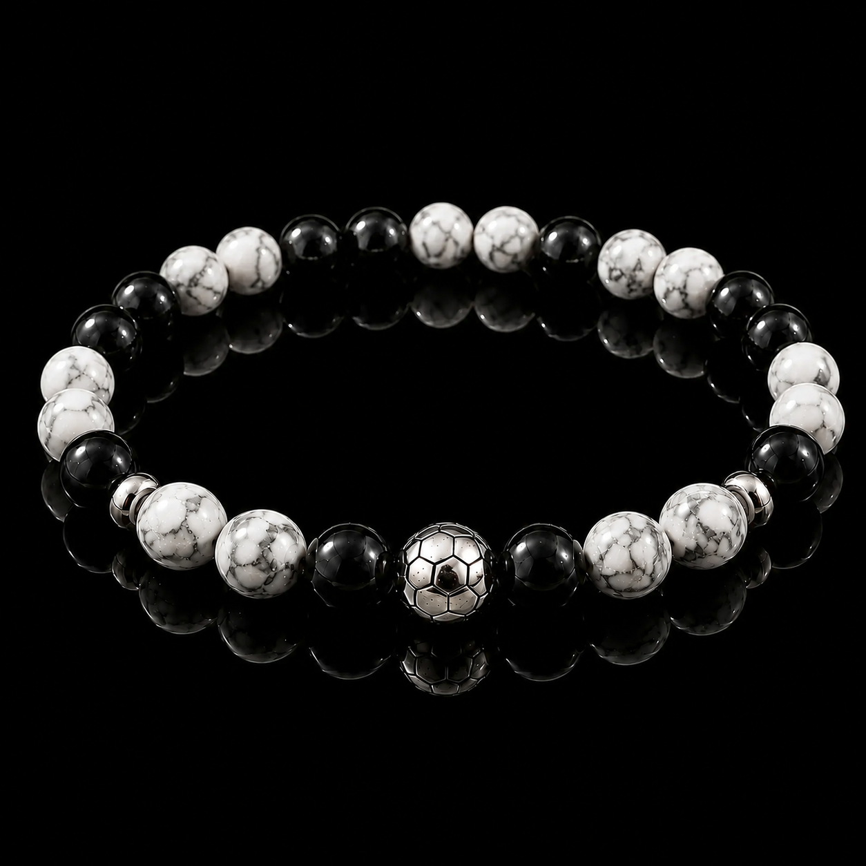 Bracciale Ultras Bianco Nero