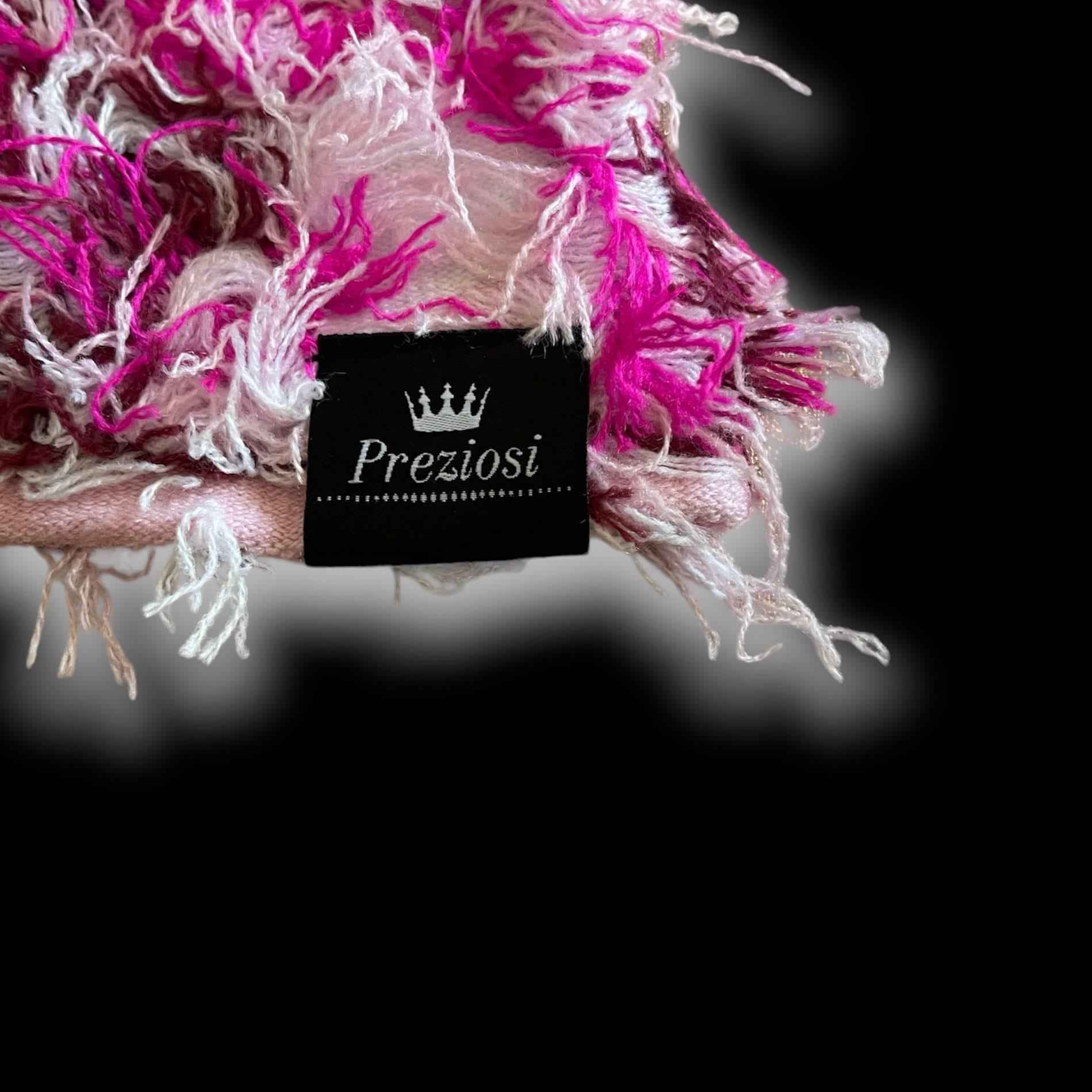 Balaclava Sky Mask Preziosi Milano Bianco E Rosa - Preziosi Milano