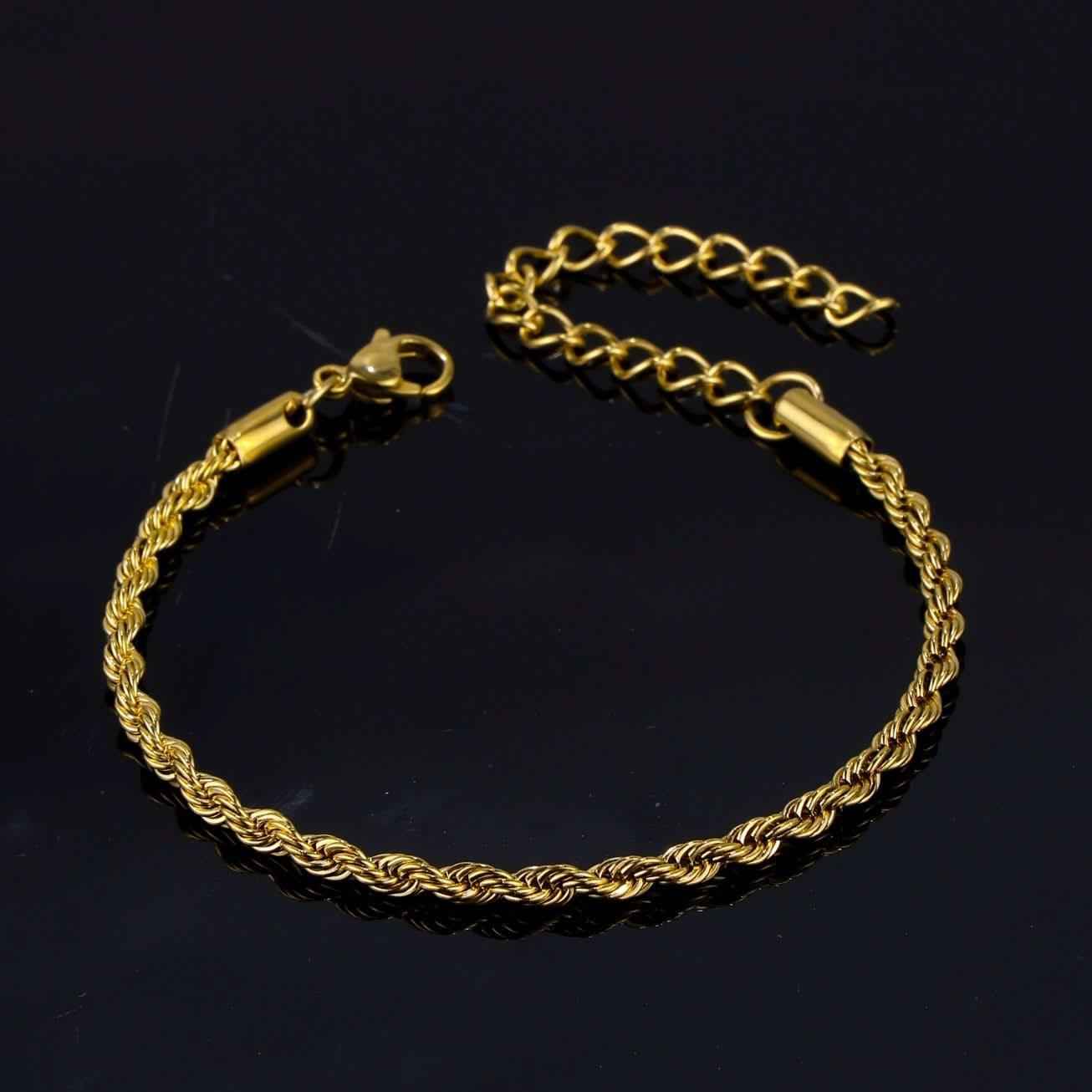 Bracciale Treccia Oro - Preziosi Milano bracciale